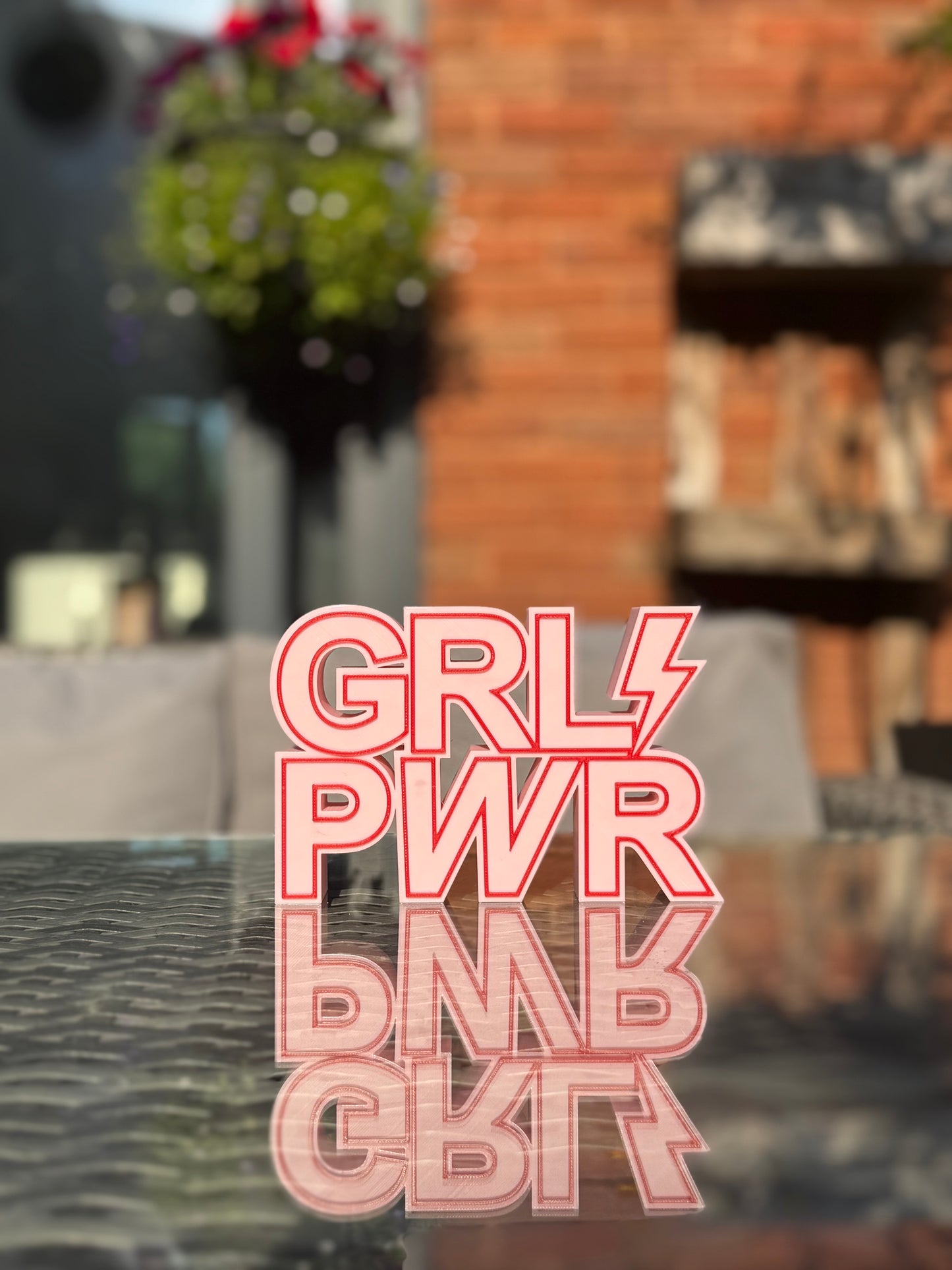 GRL PWR Shelf Sign