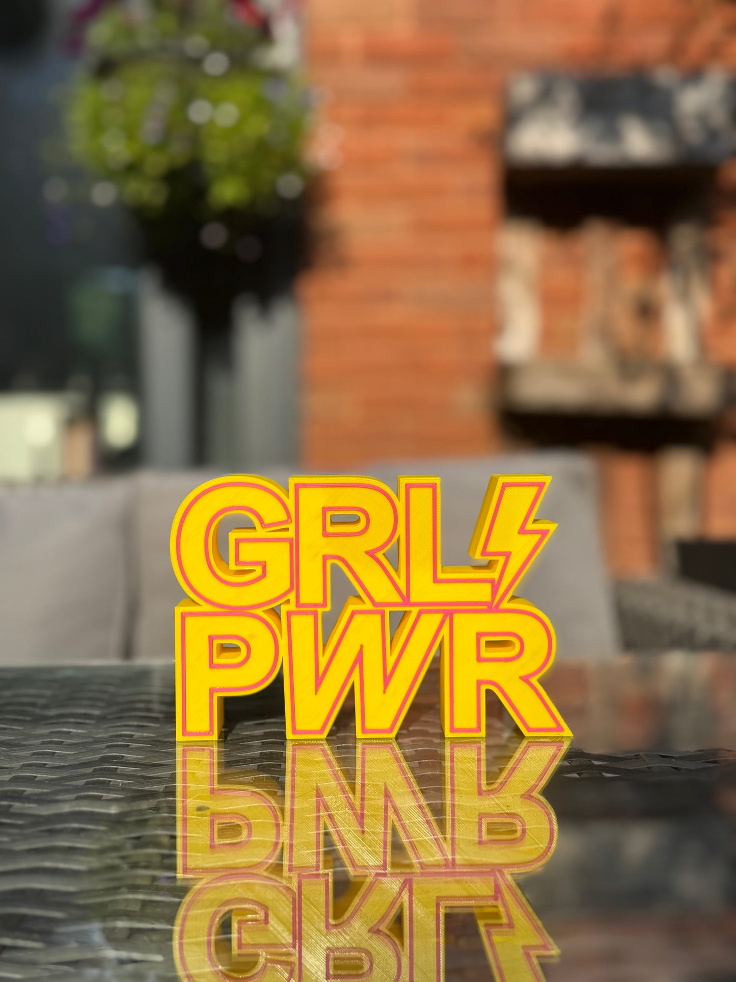 GRL PWR Shelf Sign