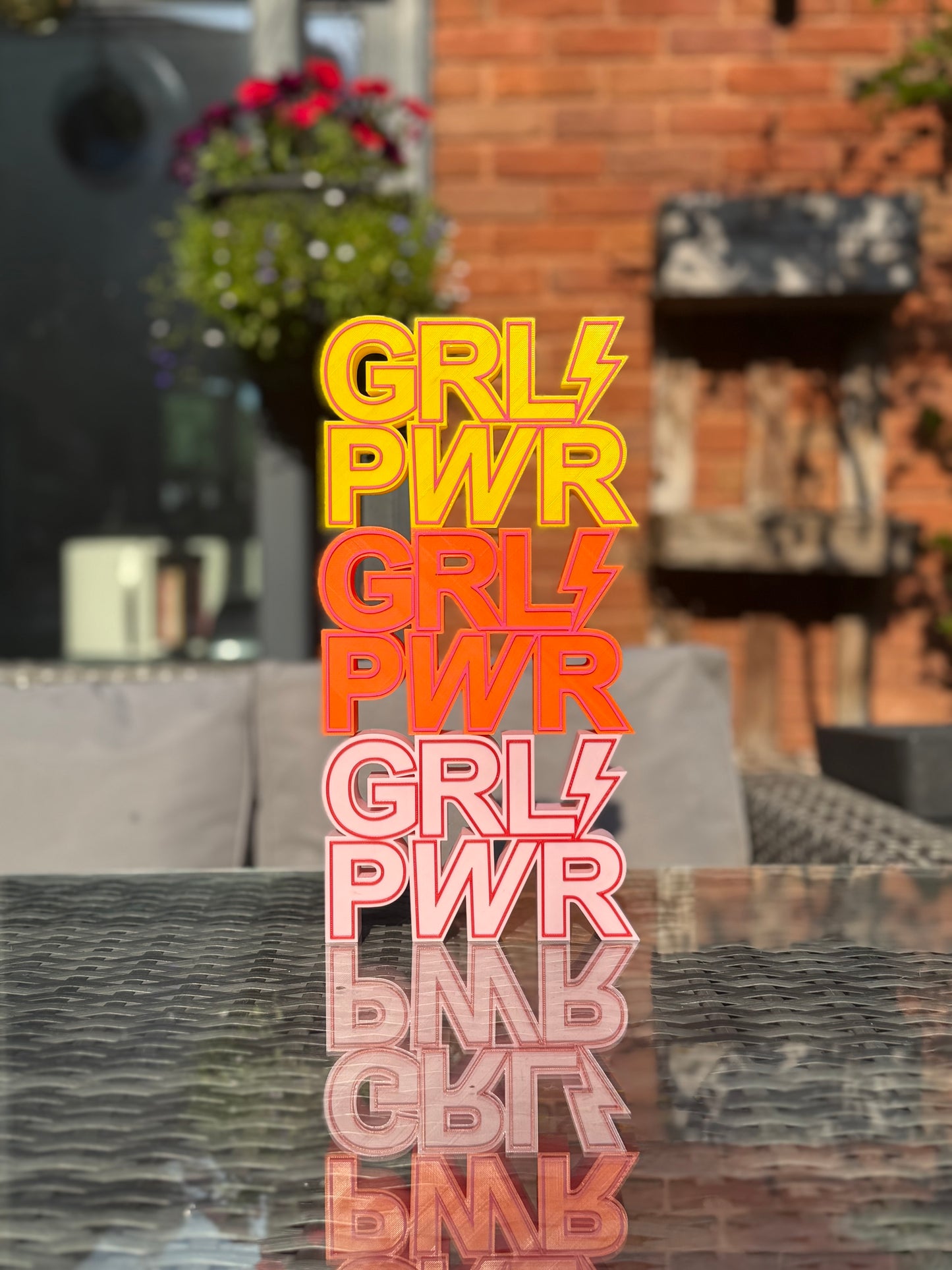 GRL PWR Shelf Sign