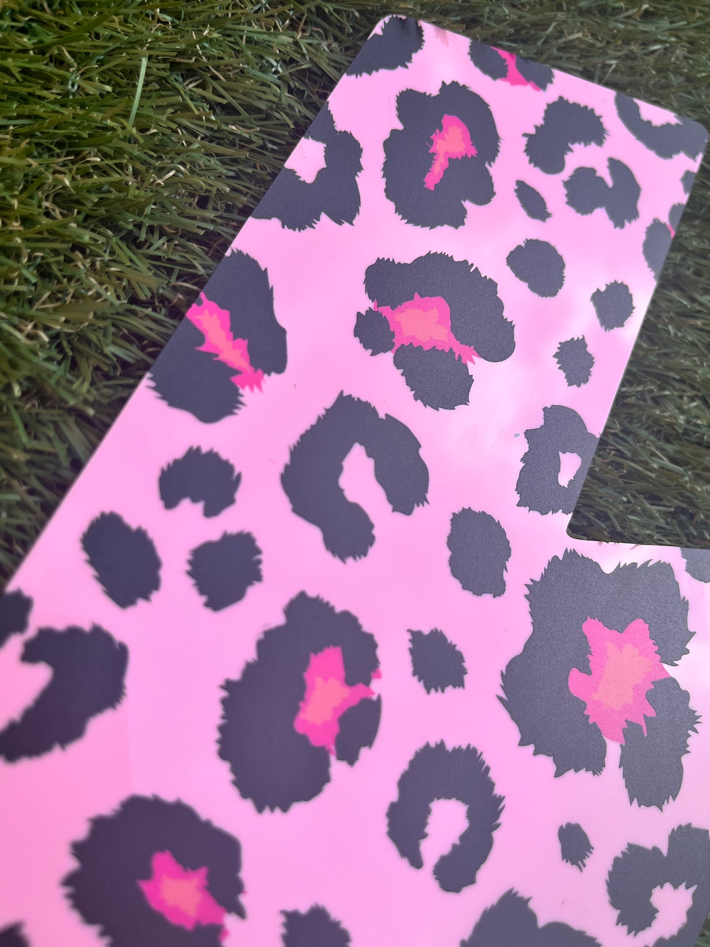 Leopard Print Lightening Bolt wall decor - Acrylic - Bolt Decor