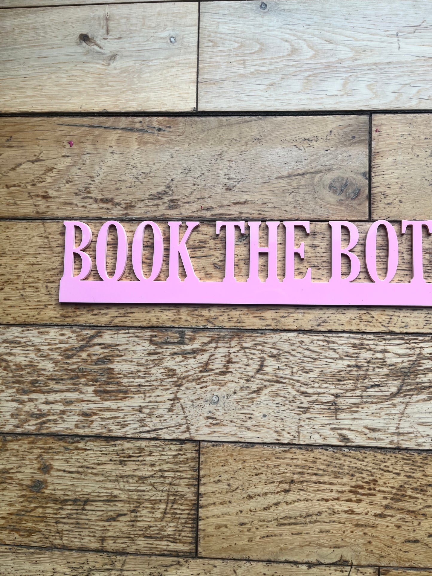 BOOK THE BOTOX - Door Topper, Funny Clinic Sign, Door Sign