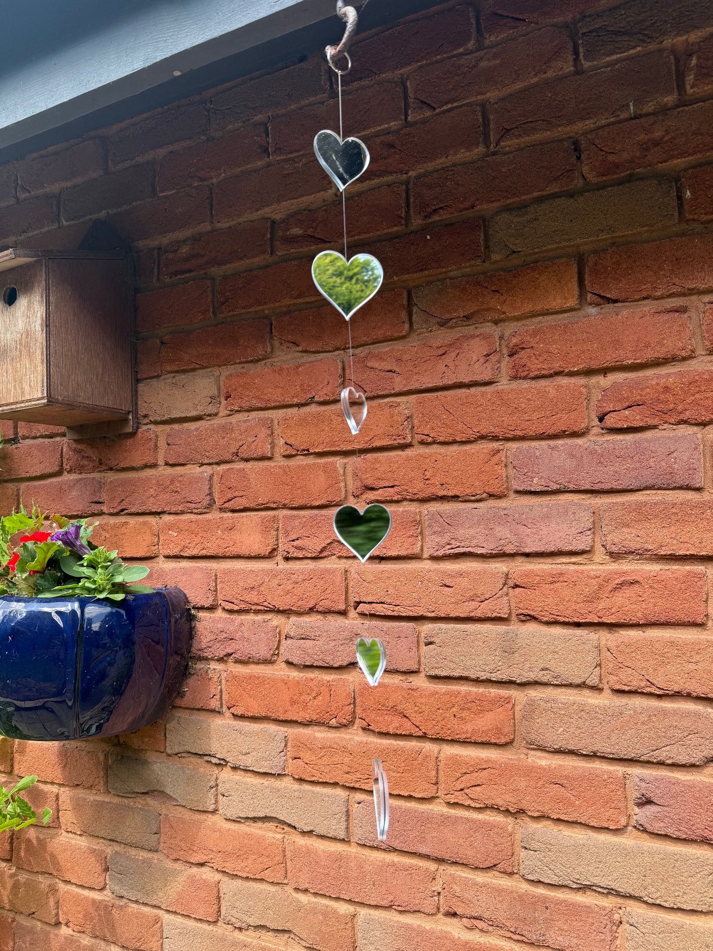 Mirror Heart Sun Catcher