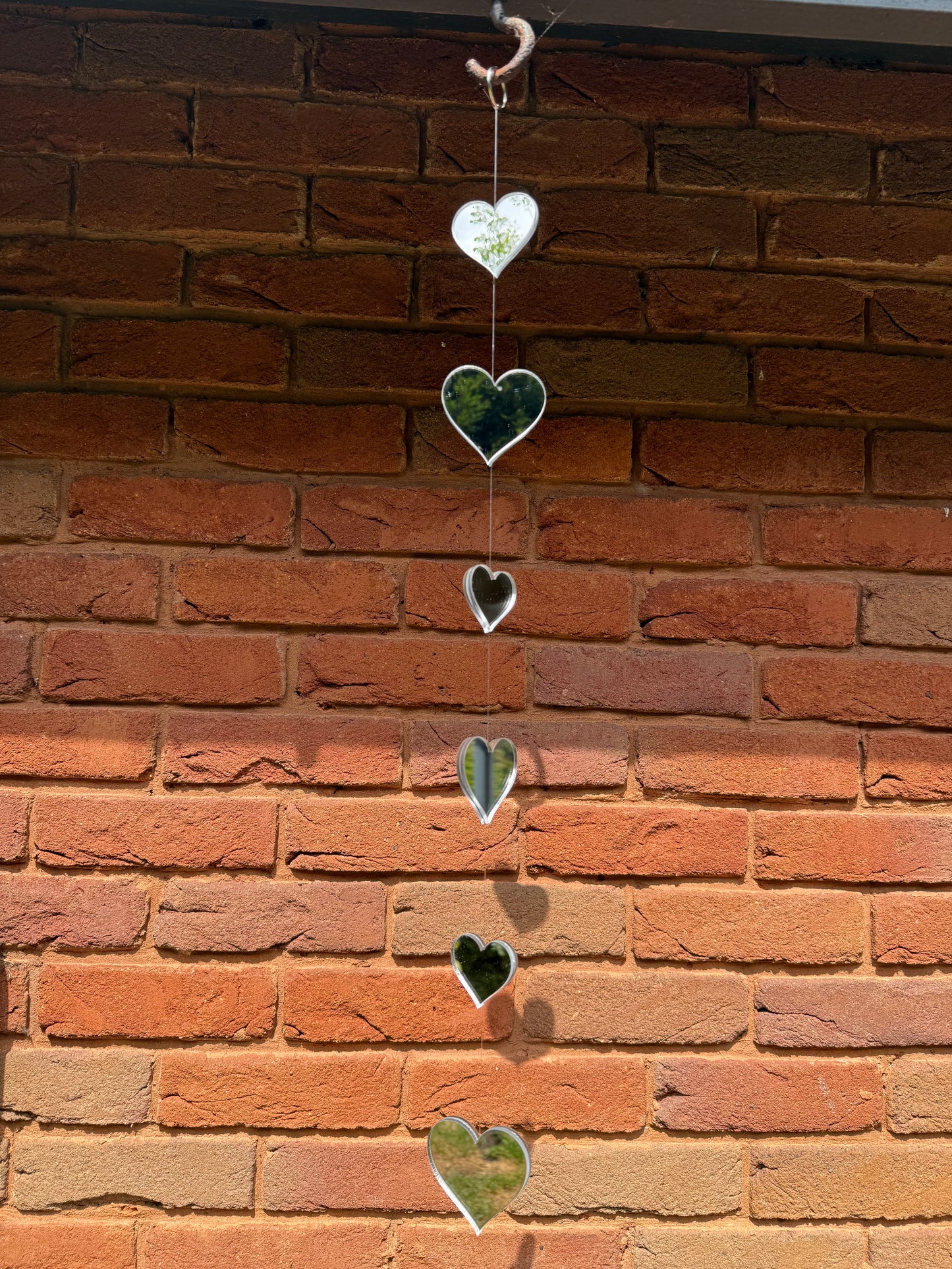 Mirror Heart Sun Catcher