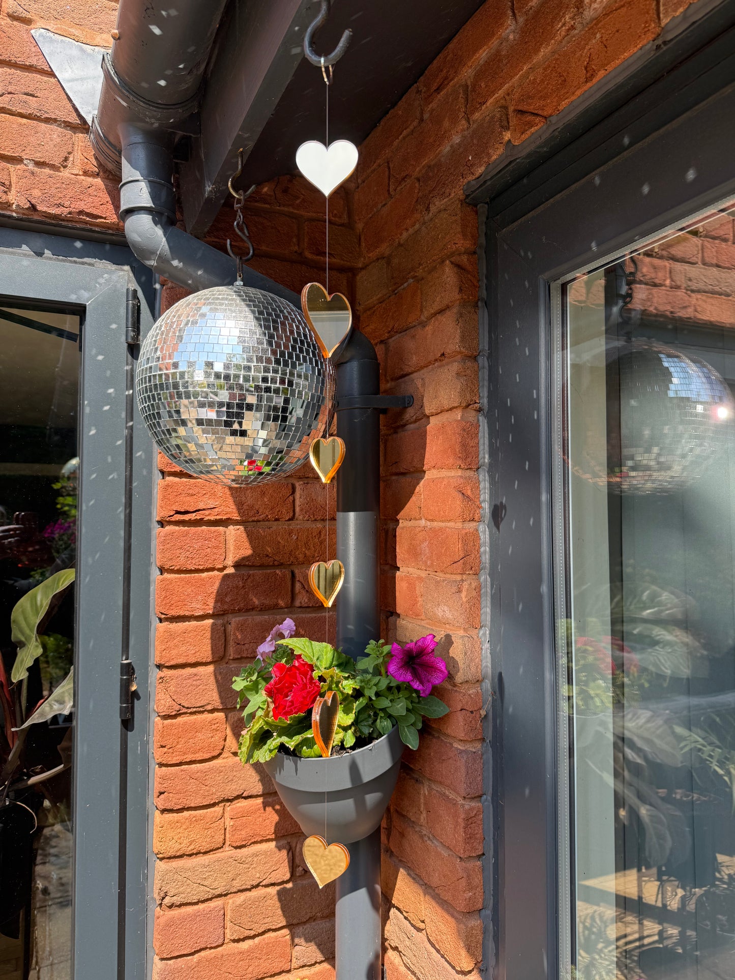 Mirror Heart Sun Catcher
