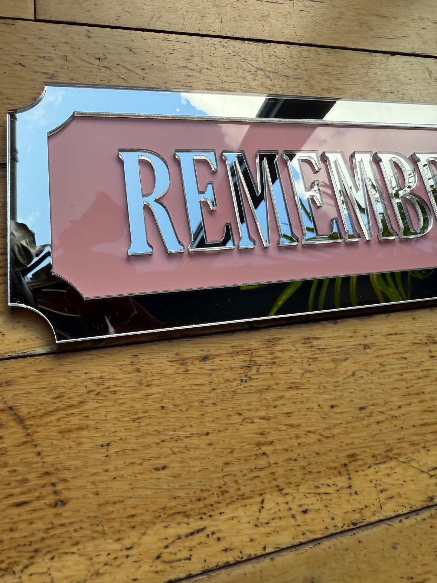 Remember Who You Are - Street style sign, wall decor.