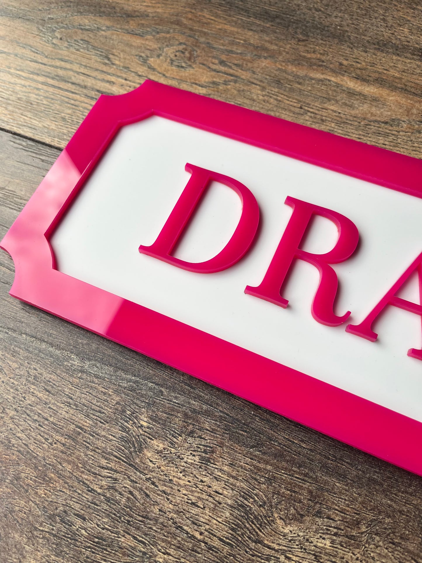 DRAMATIC EXIT Street Style Sign