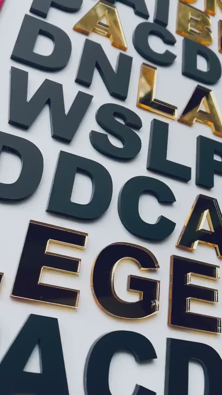 Don’t be a Lady be a Legend - Art Piece, 3D acrylic letters - choose frame colour