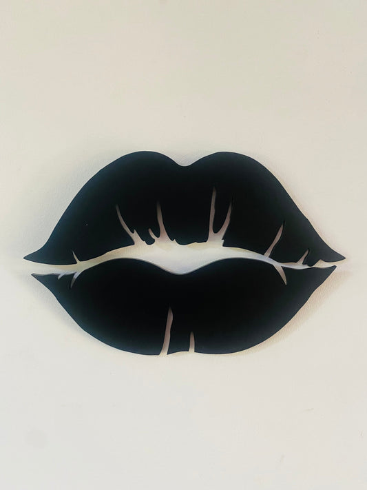 Acrylic lips  - Acrylic - Lip Decor - Wall decor - wall lips - Multiple Colour Options