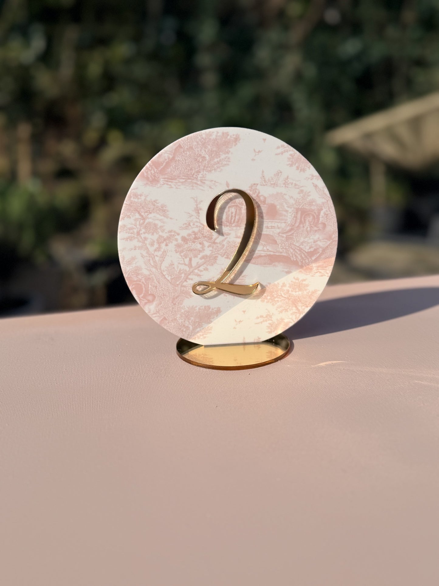 Wedding Table Numbers