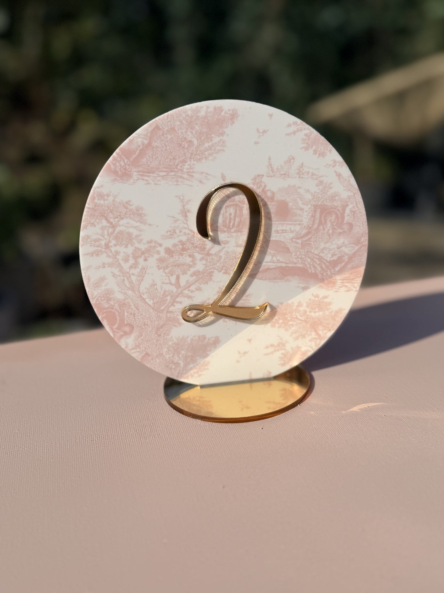 Wedding Table Numbers