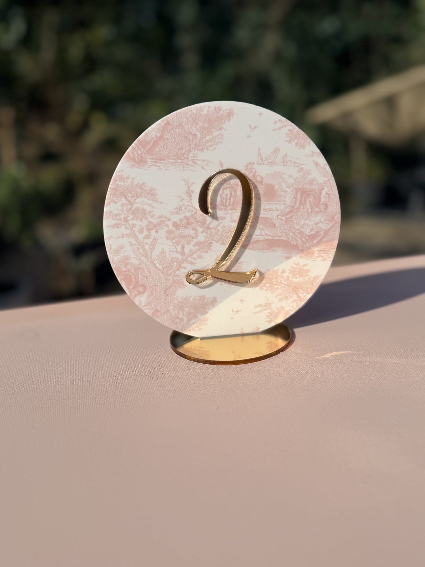 Wedding Table Numbers