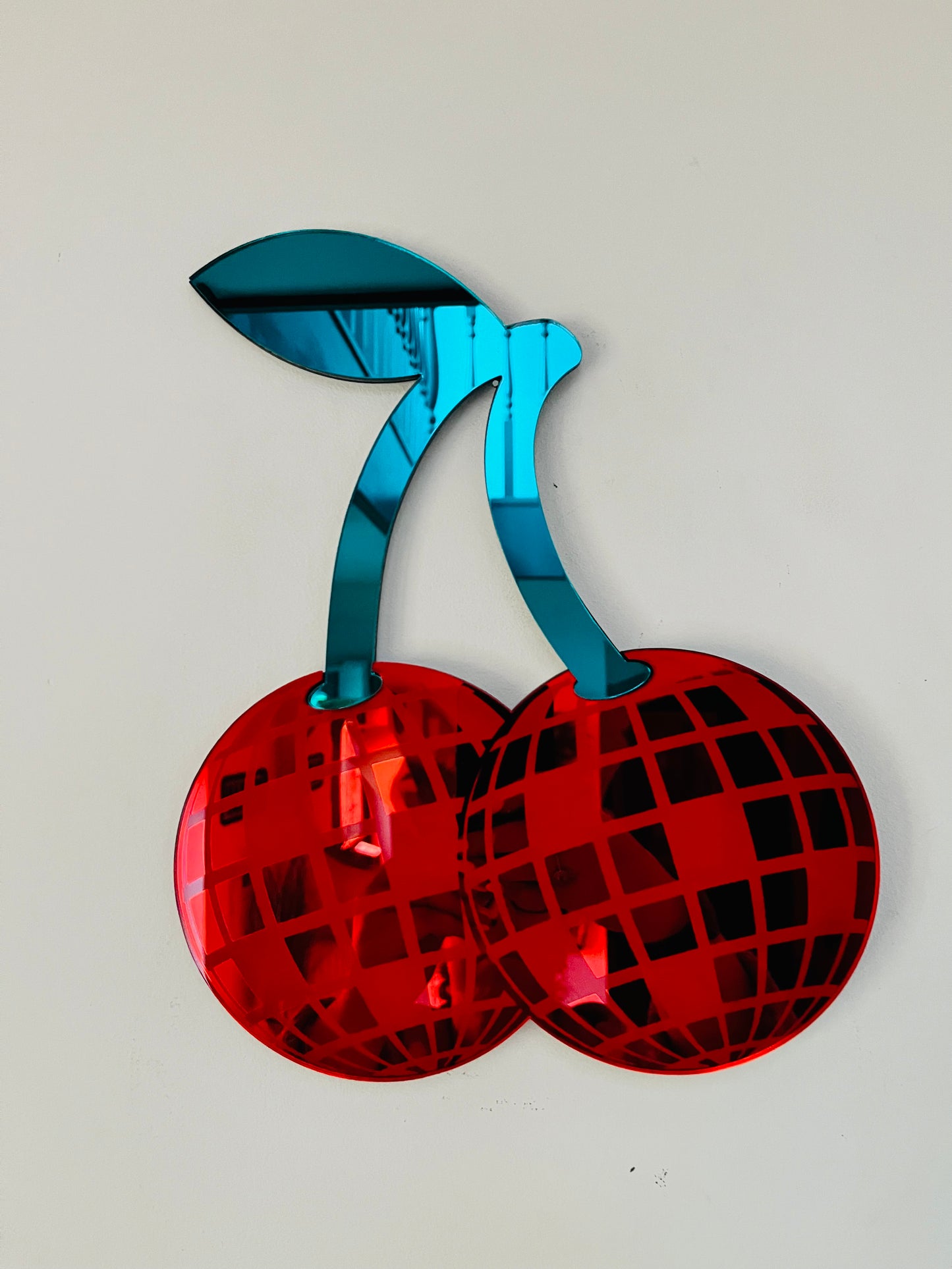 DISCO Cherries Mirror Wall Art