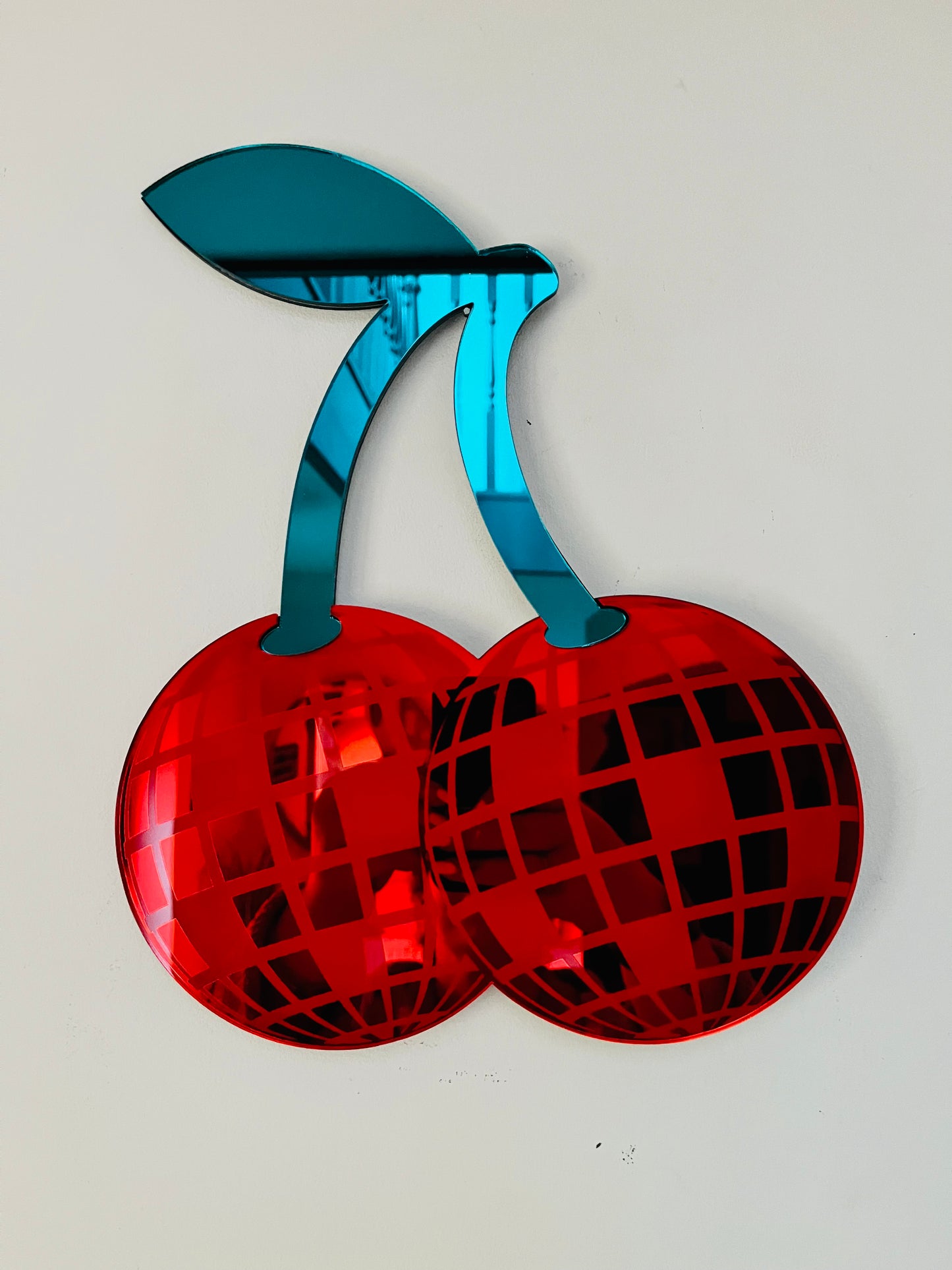 DISCO Cherries Mirror Wall Art