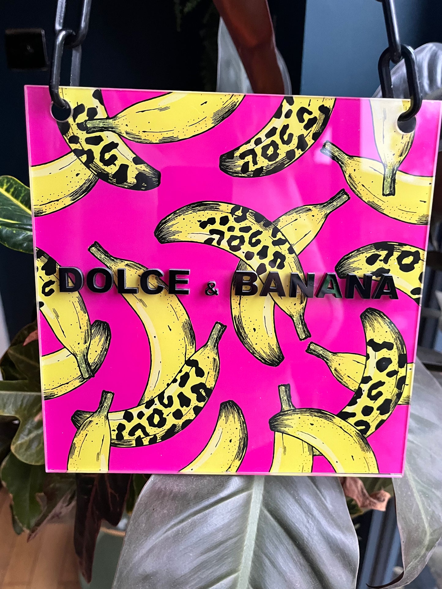 DOLCE & BANANA Acrylic Wall Art