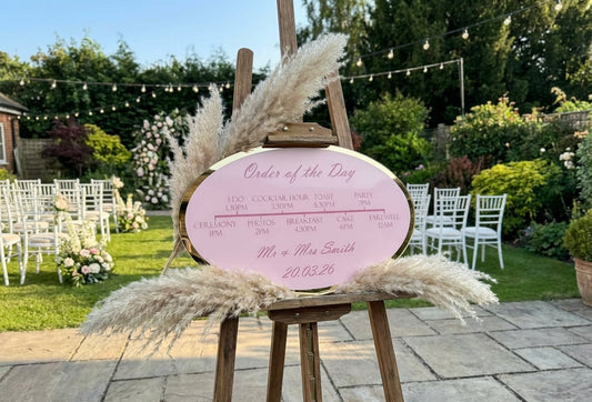 Order of the Day Sign