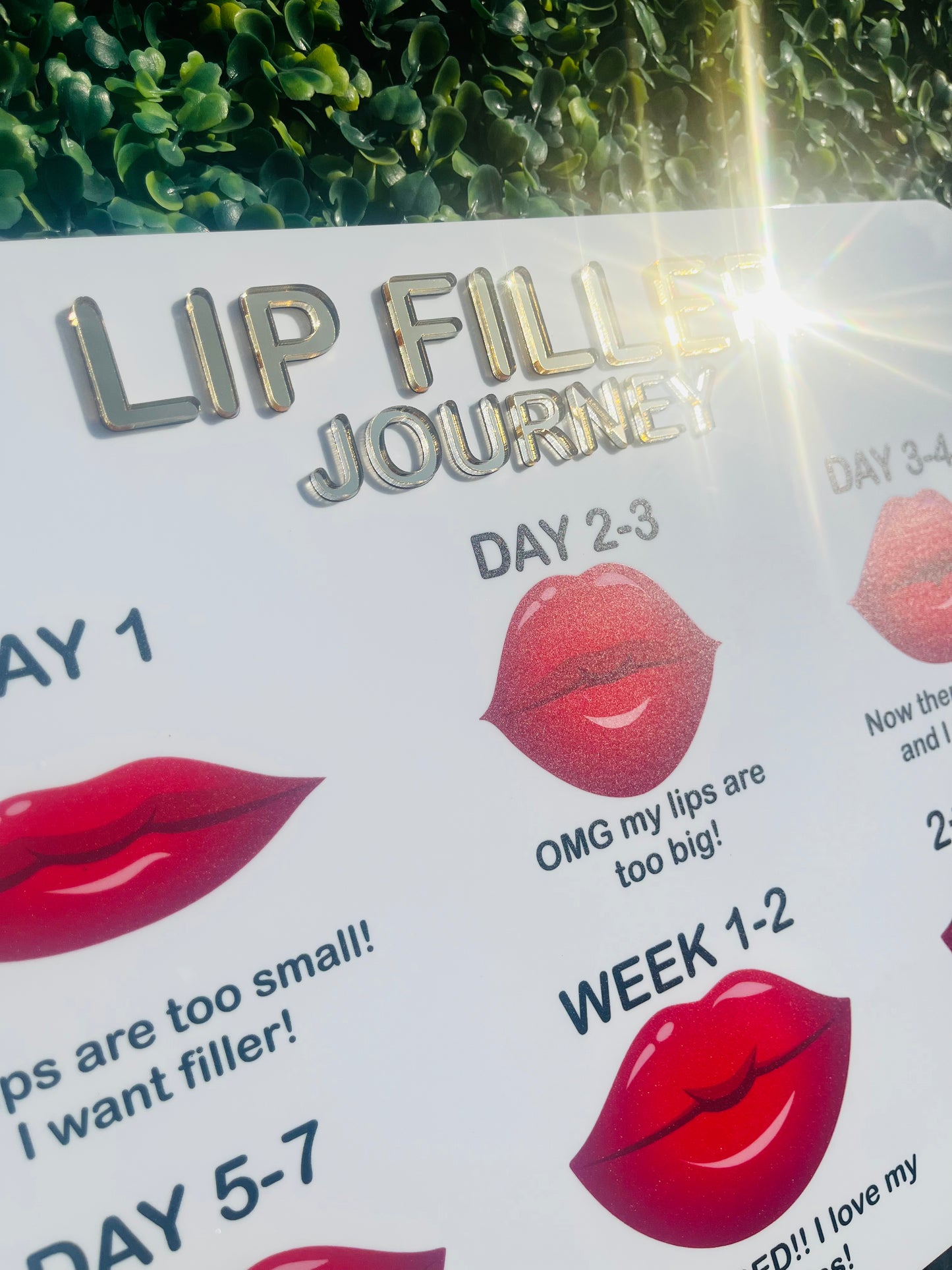 LIP FILLER JOURNEY