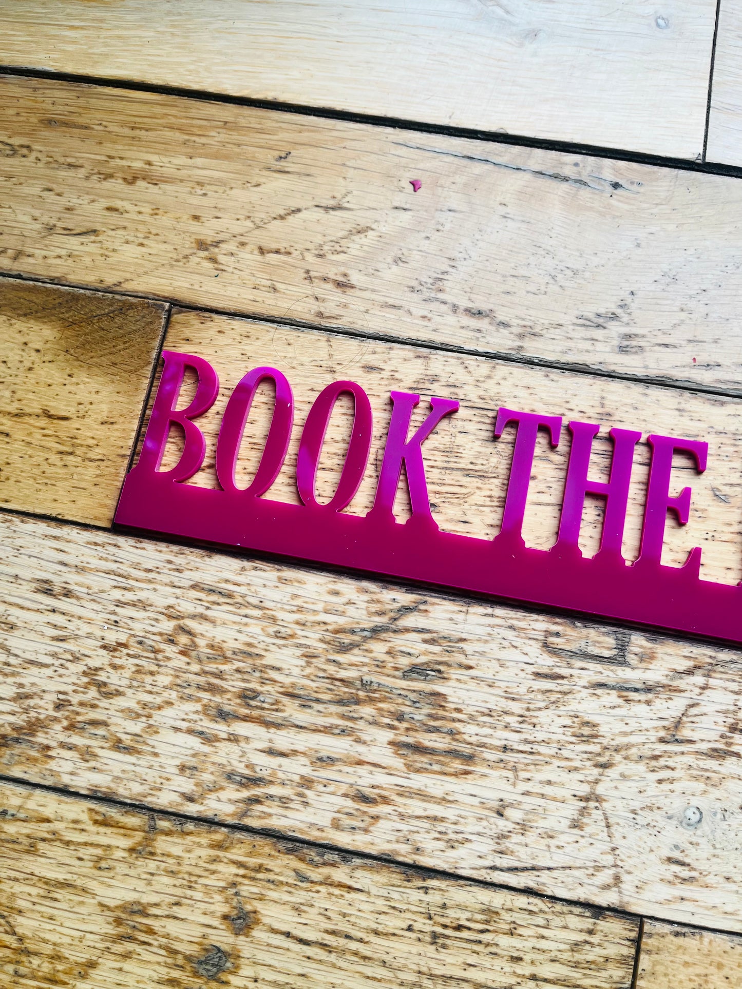 BOOK THE FILLER - Door Topper, Funny Clinic Sign, Door Sign