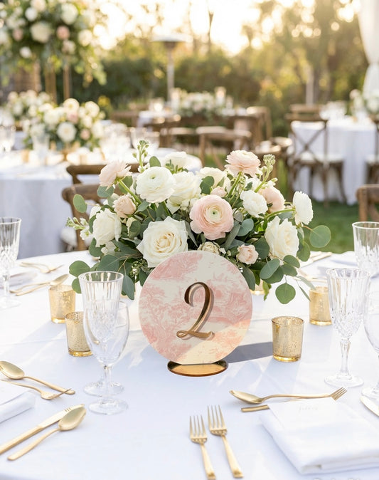 Wedding Table Numbers