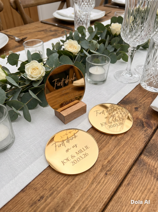 Wedding Drinks Tokens