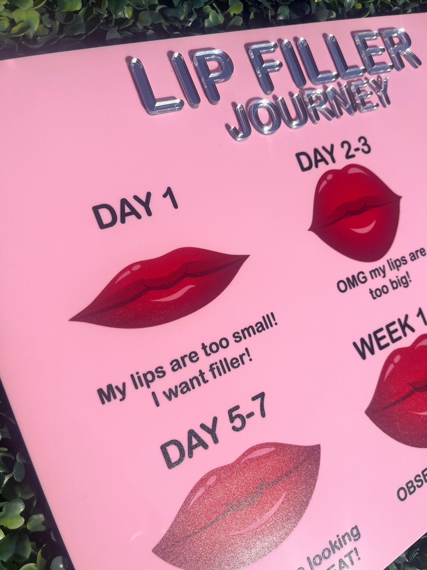 LIP FILLER JOURNEY