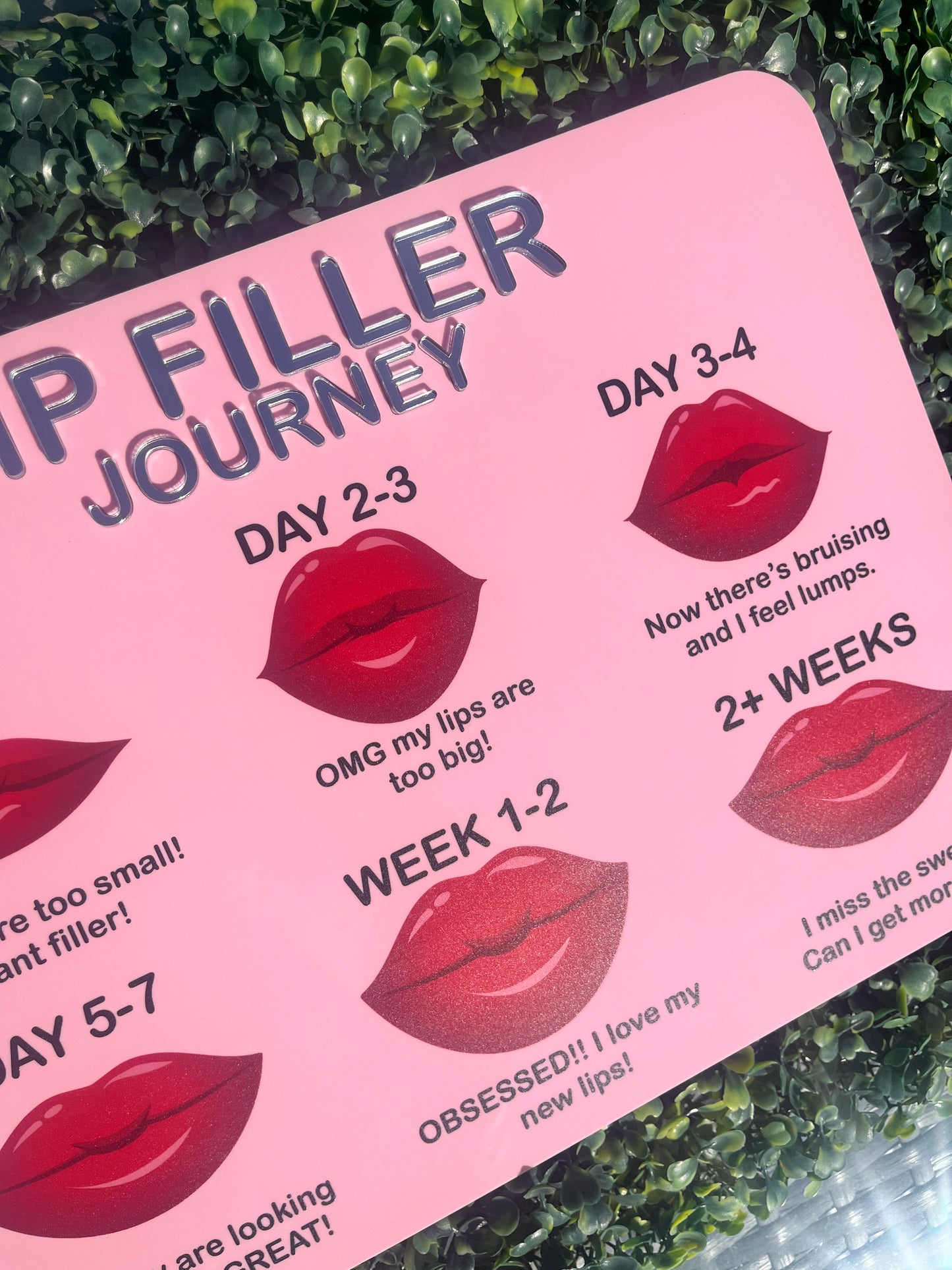 LIP FILLER JOURNEY