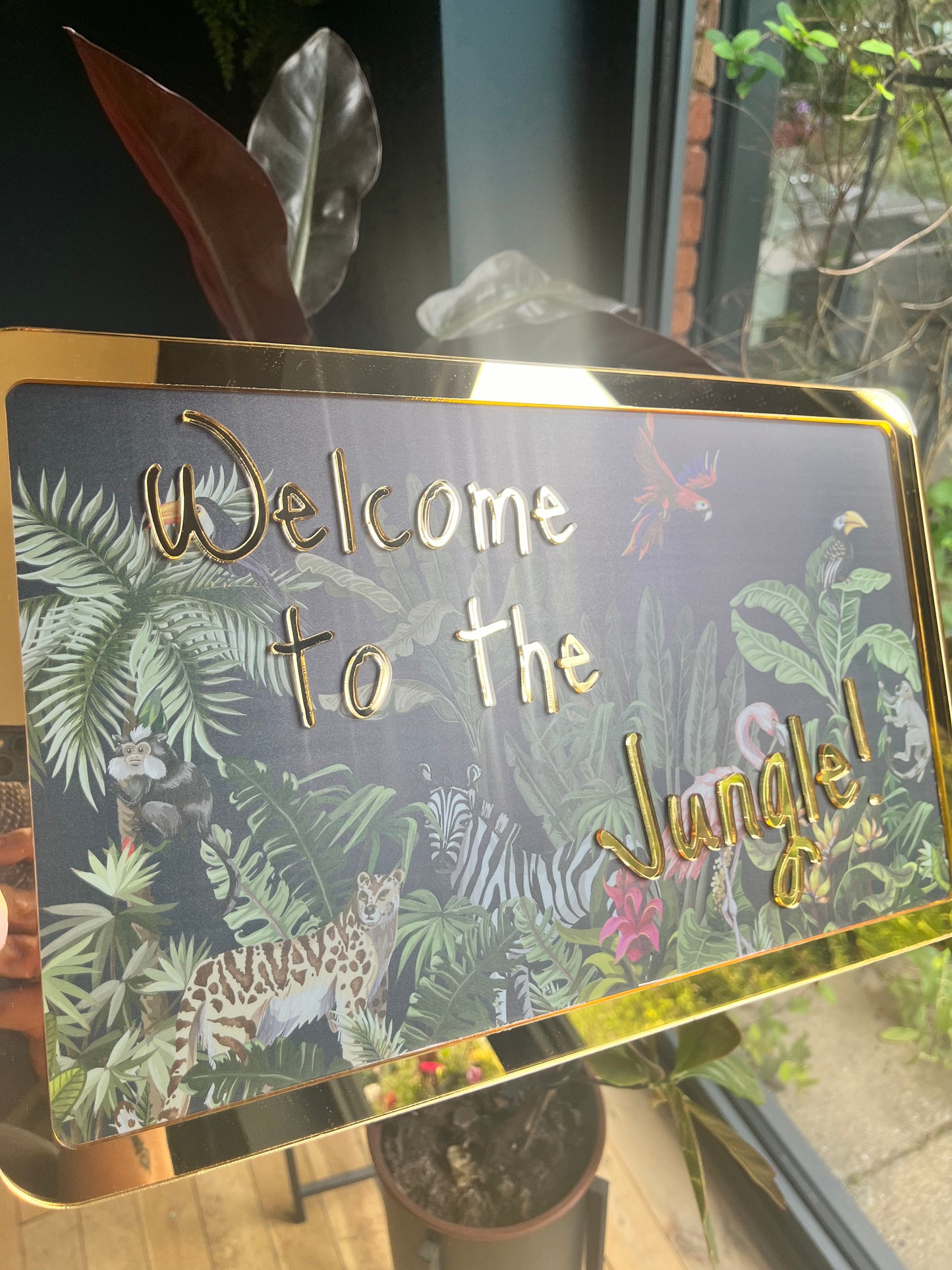 SAMPLE - Welcome to the Jungle - Wall Art