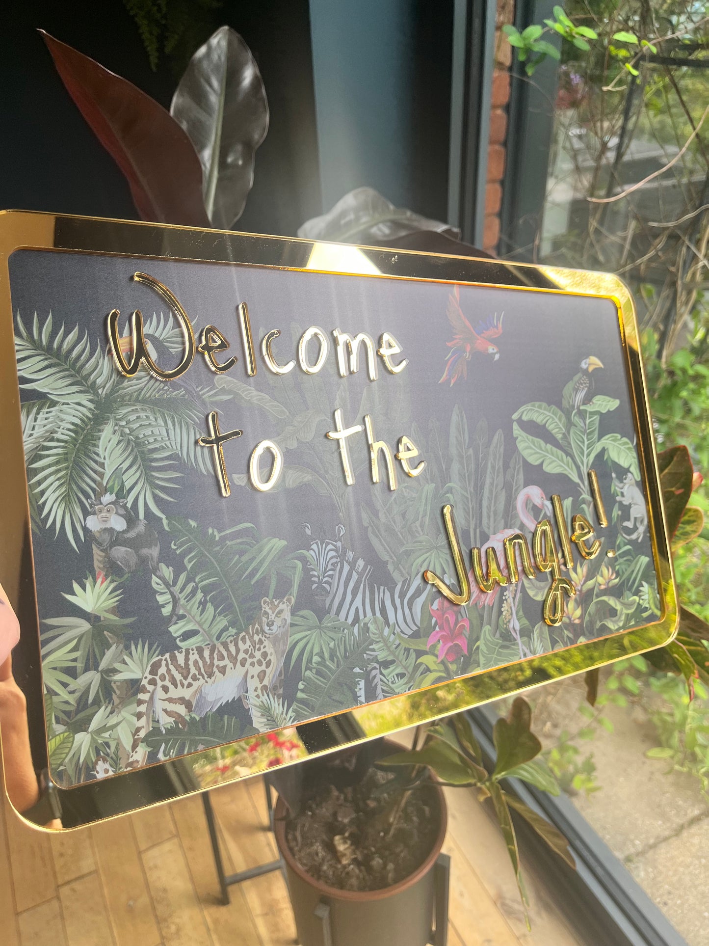 SAMPLE - Welcome to the Jungle - Wall Art