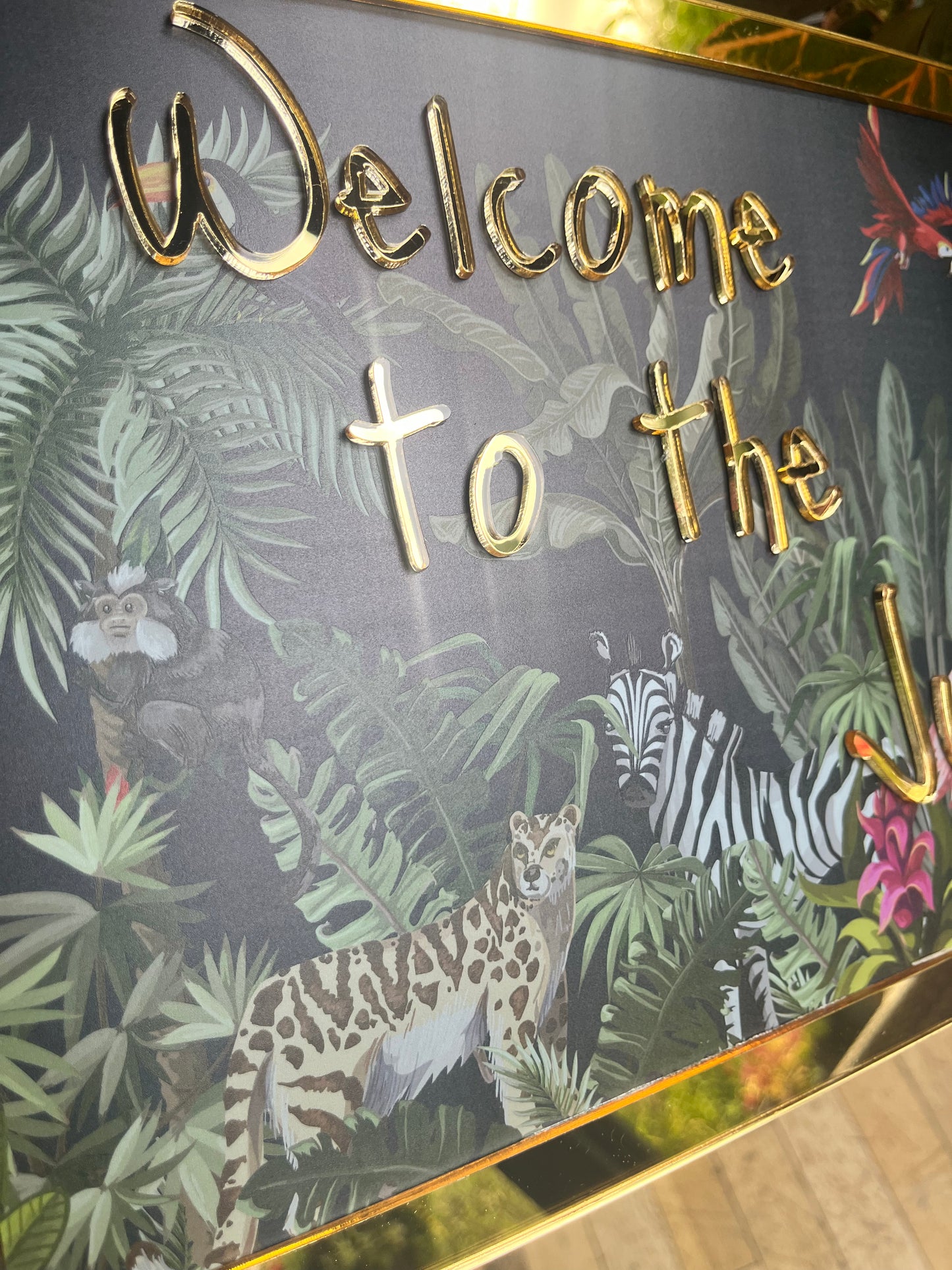 SAMPLE - Welcome to the Jungle - Wall Art