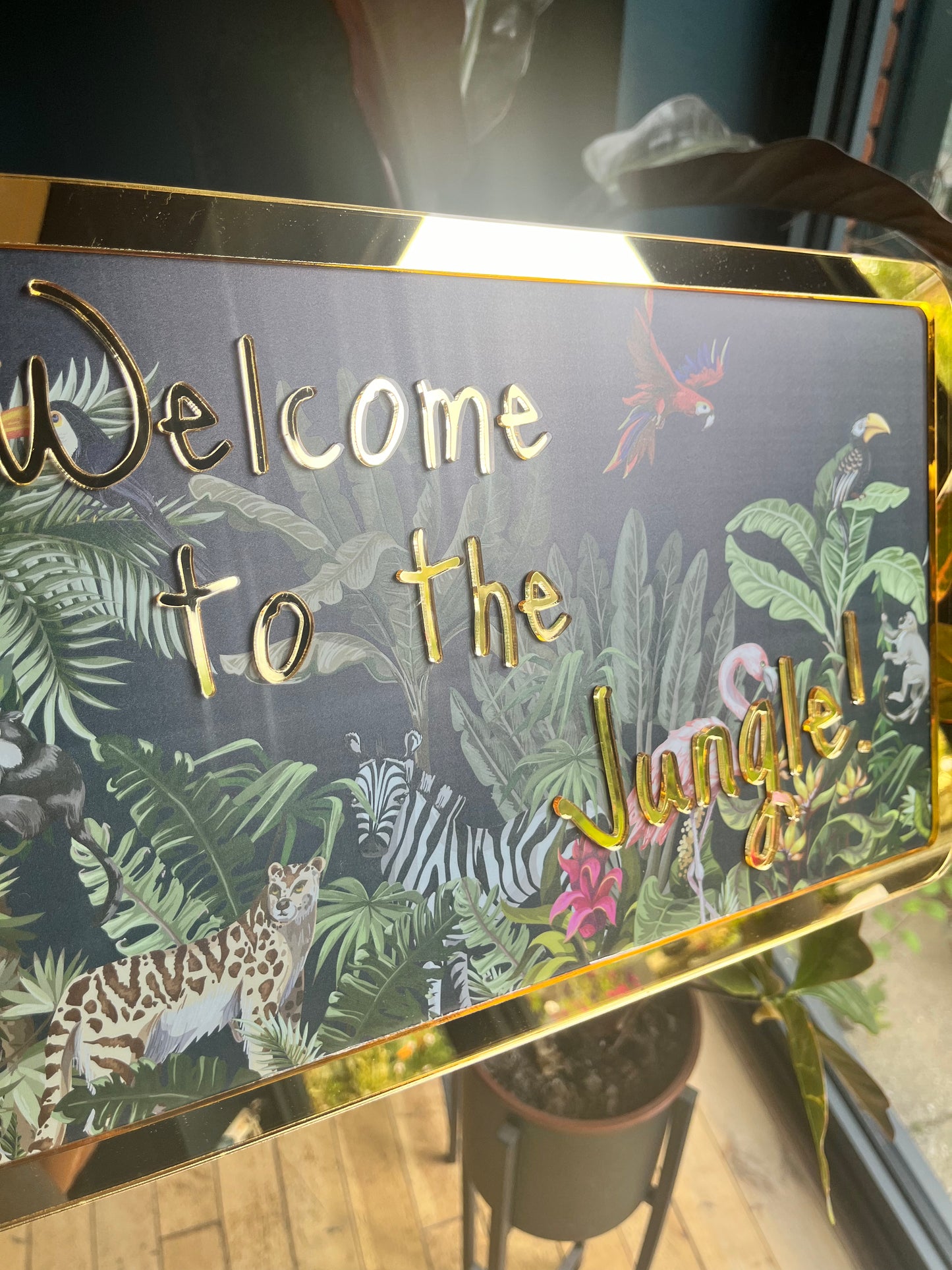 SAMPLE - Welcome to the Jungle - Wall Art