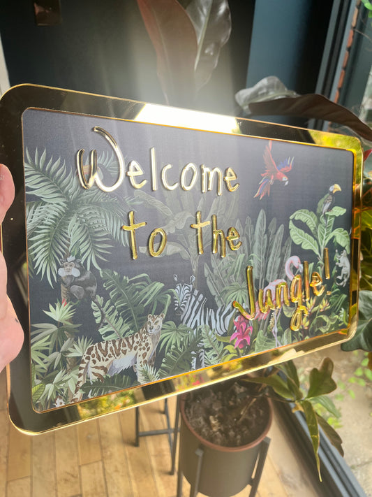 SAMPLE - Welcome to the Jungle - Wall Art