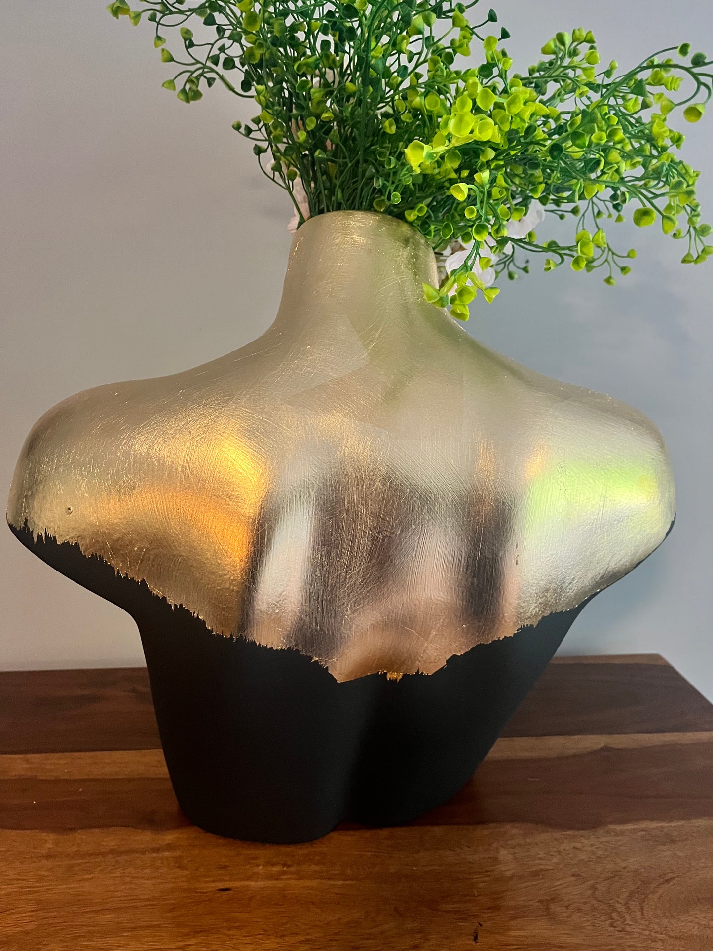 Female Torso Table Top Boobie Vase