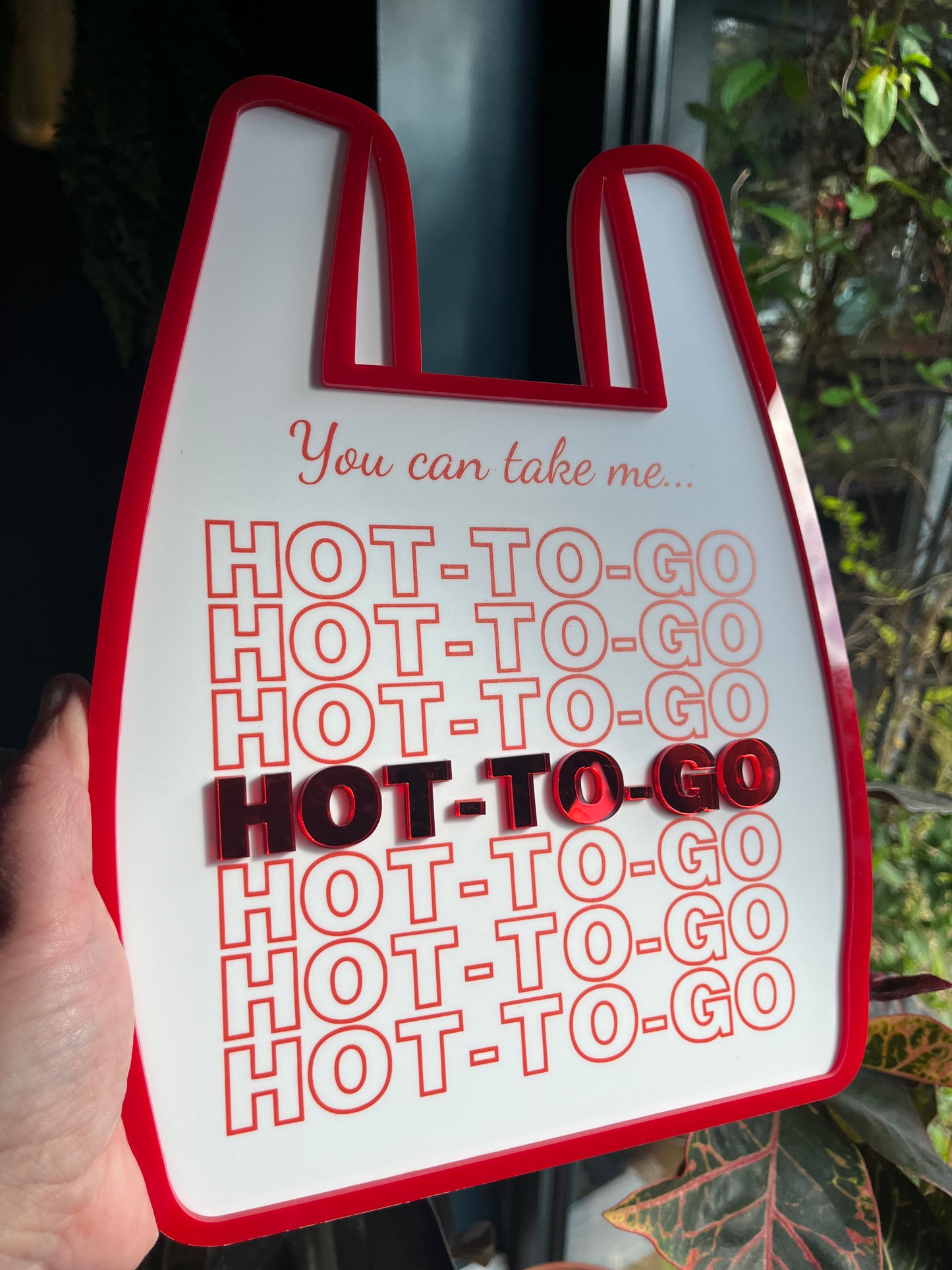 HOT TO GO Mirror Wall Art