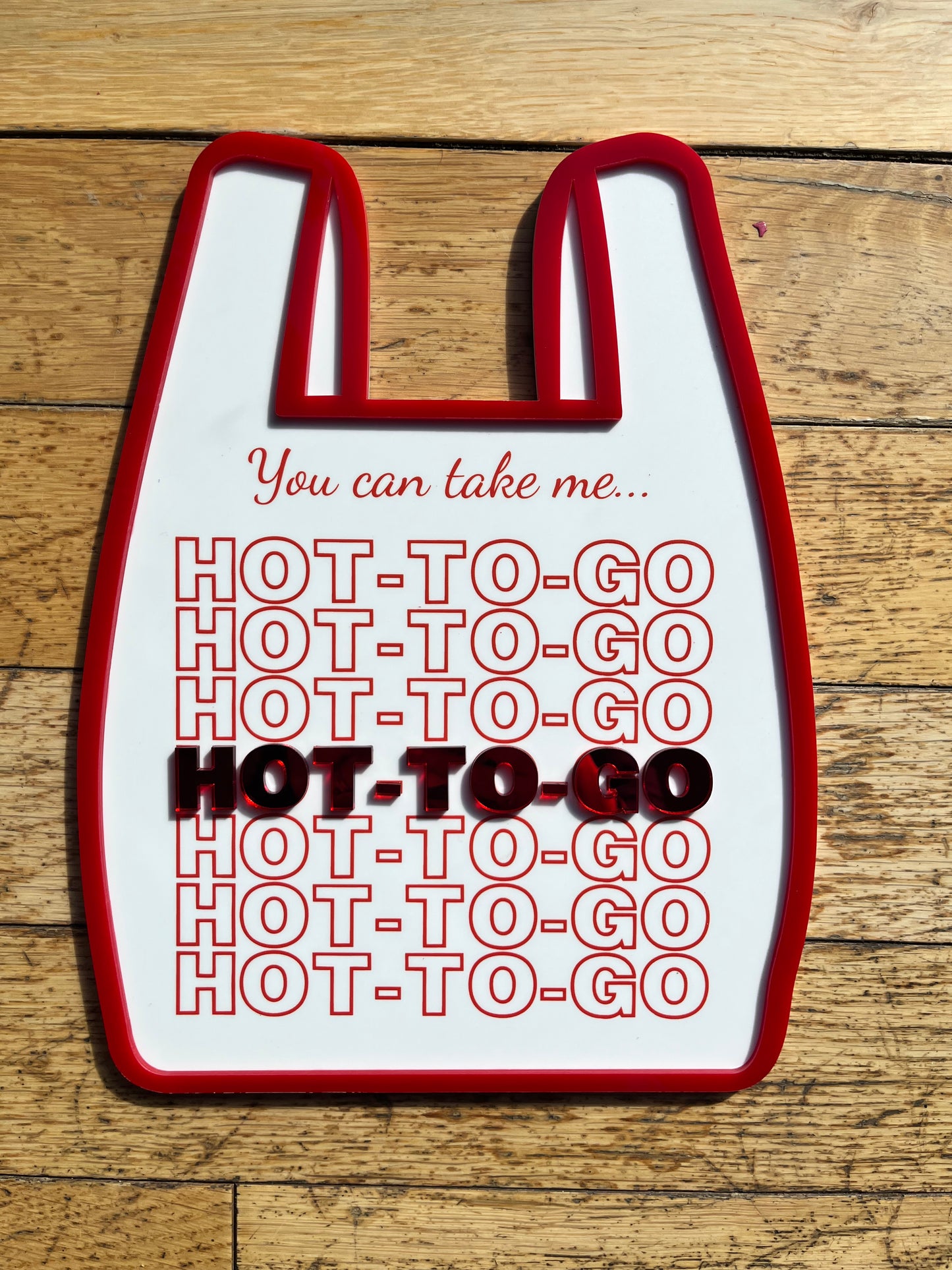 HOT TO GO Mirror Wall Art