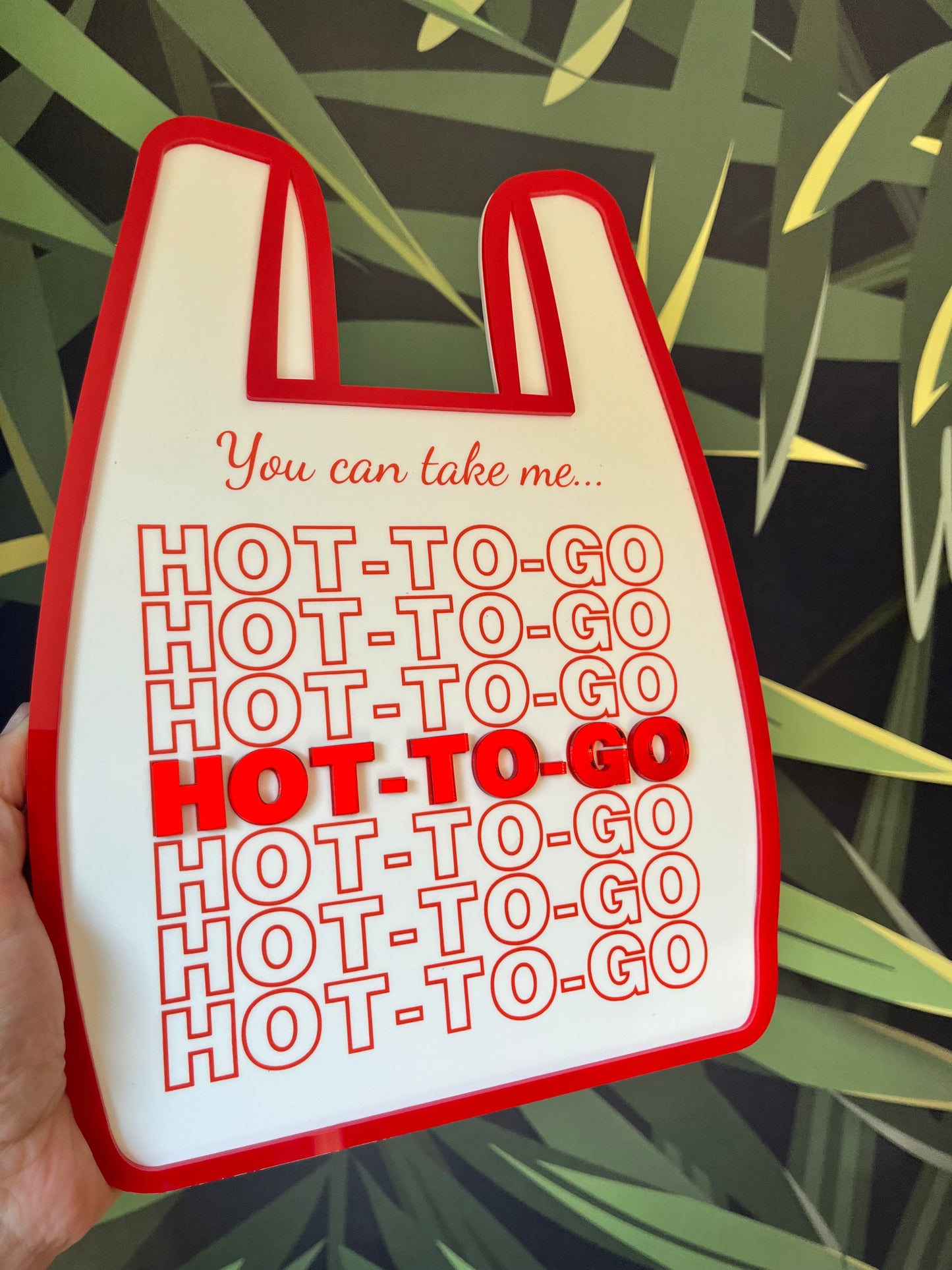 HOT TO GO Mirror Wall Art