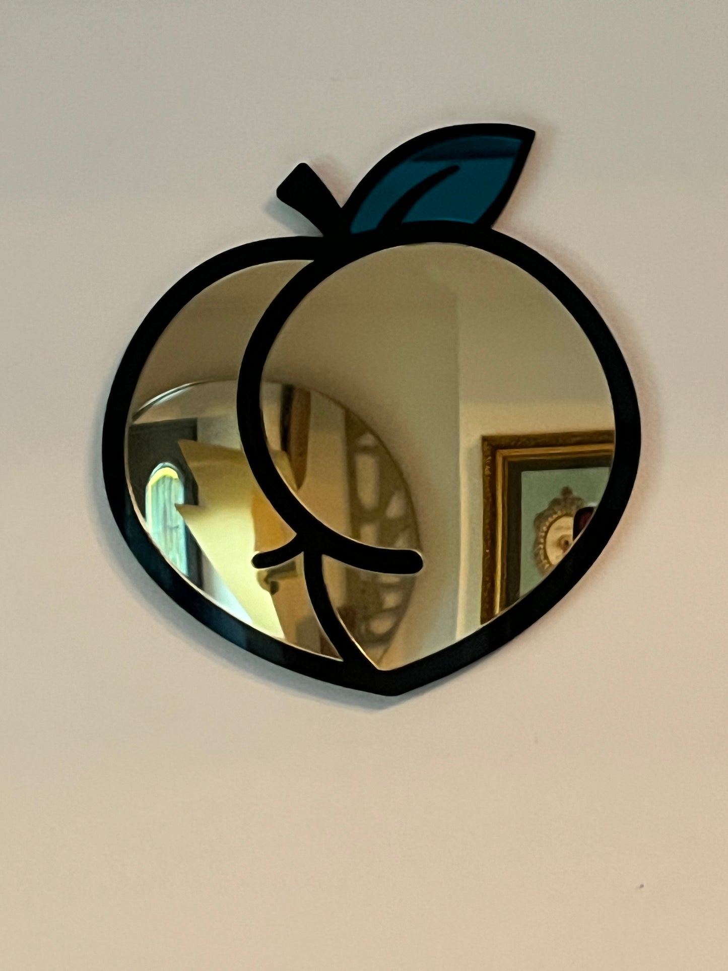 Peachy Bum Mirror Wall Art