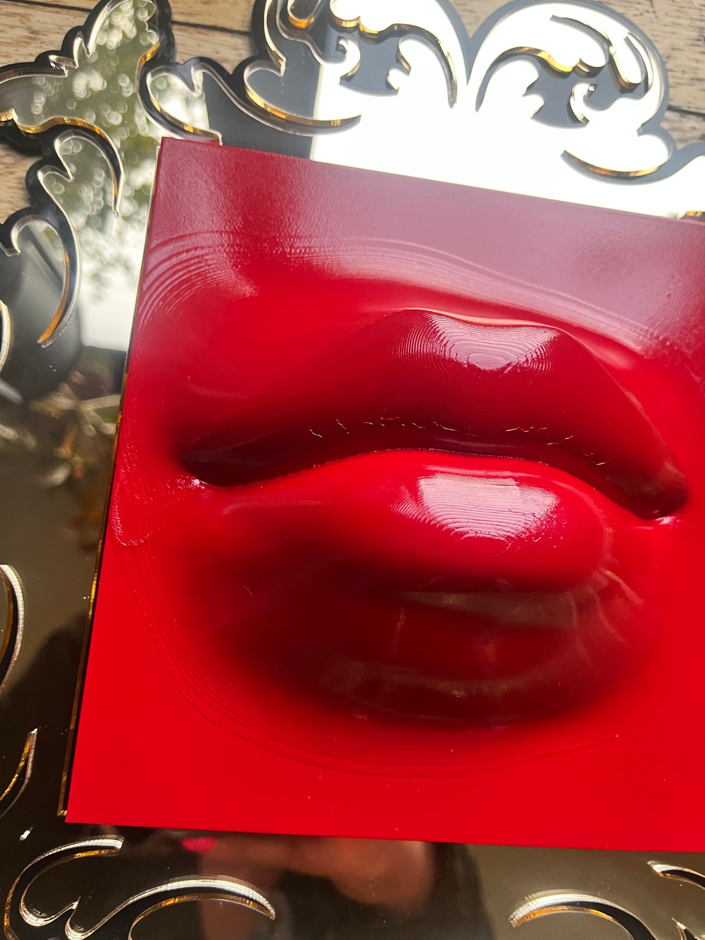 Ornate Lip Art - Sample Sale