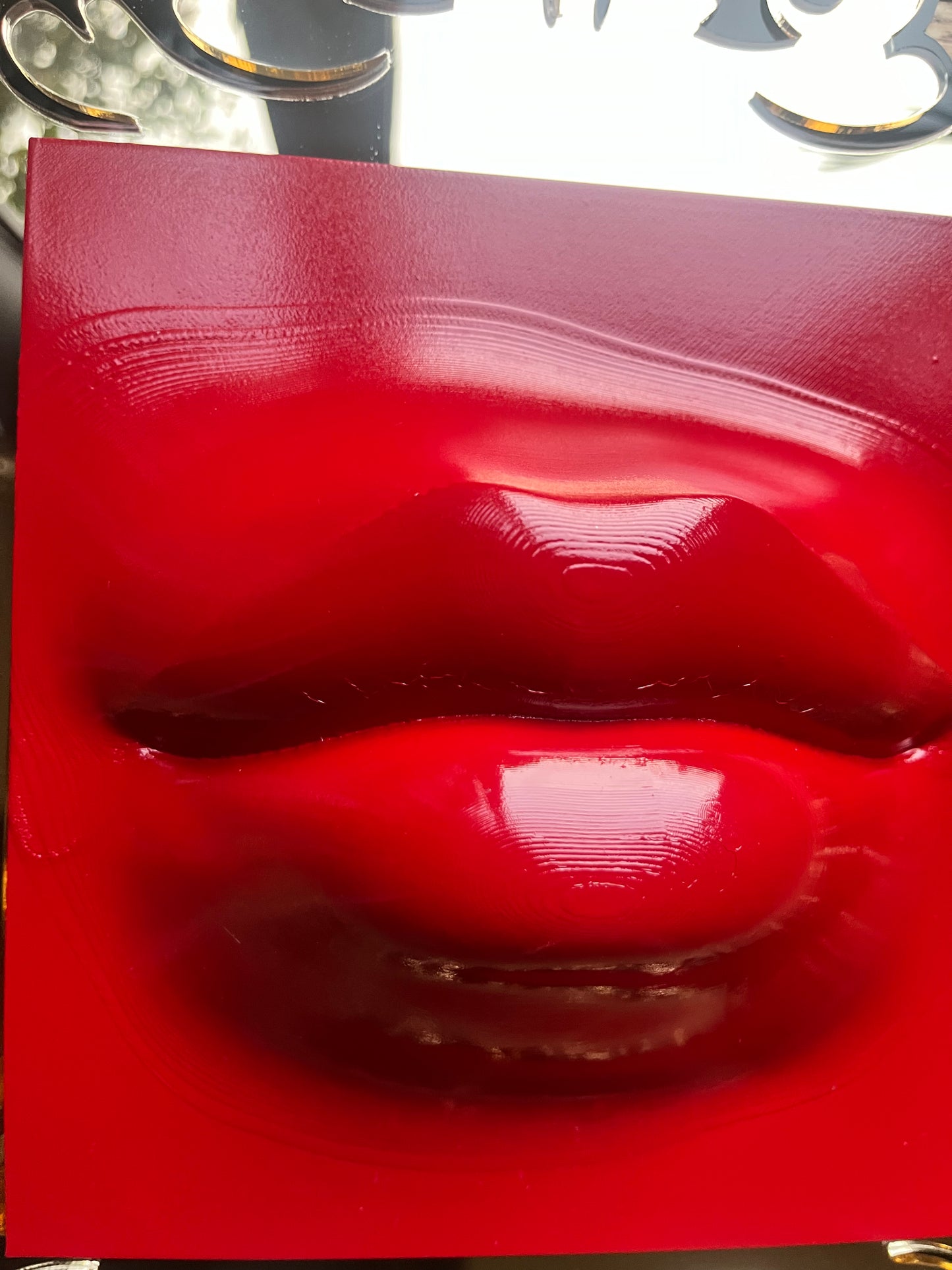 Ornate Lip Art - Sample Sale