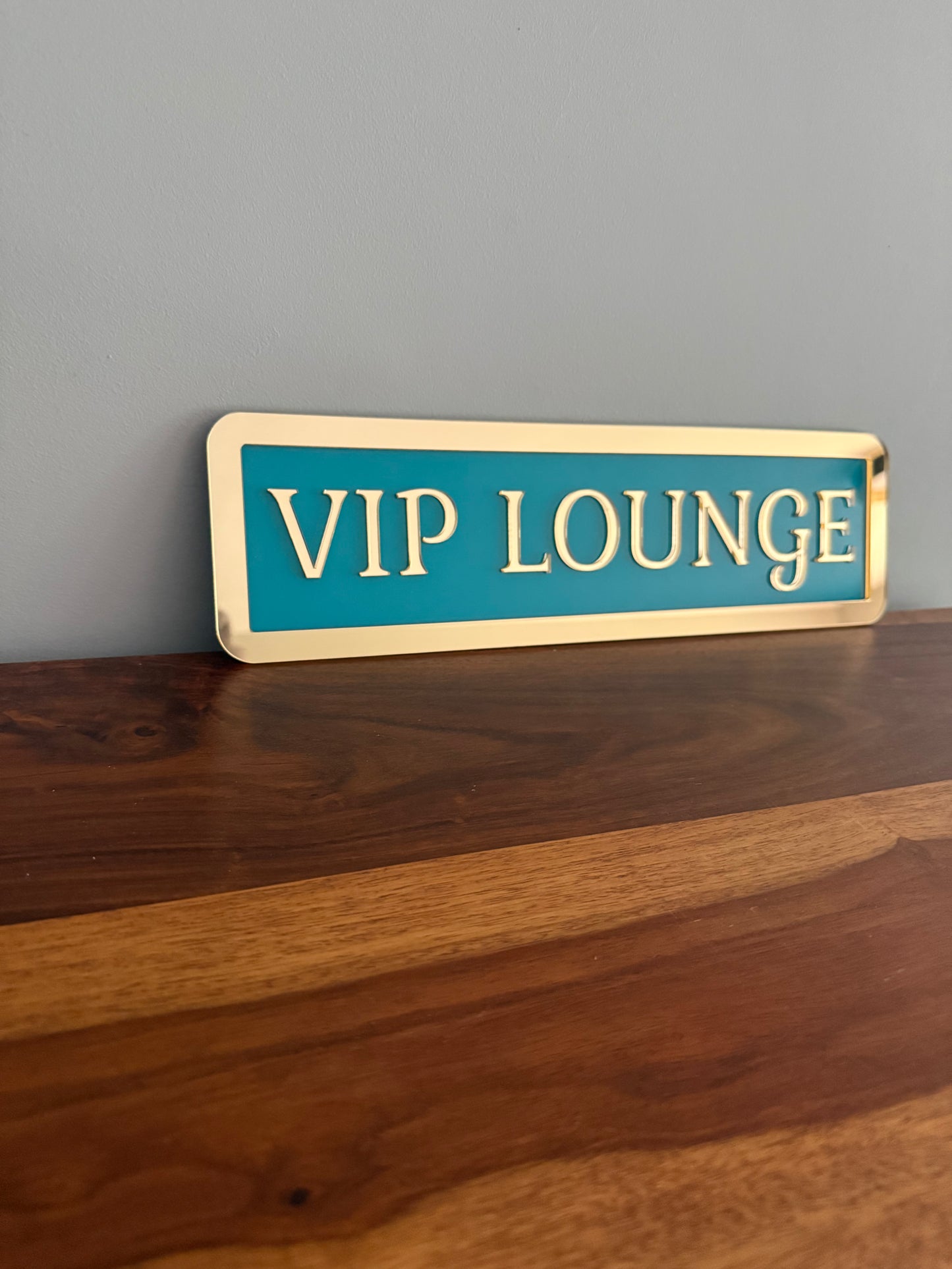 Vip Vounge Sign VIP LOUNGE MINI Street style sign, wall decor. – CREEDRevival
