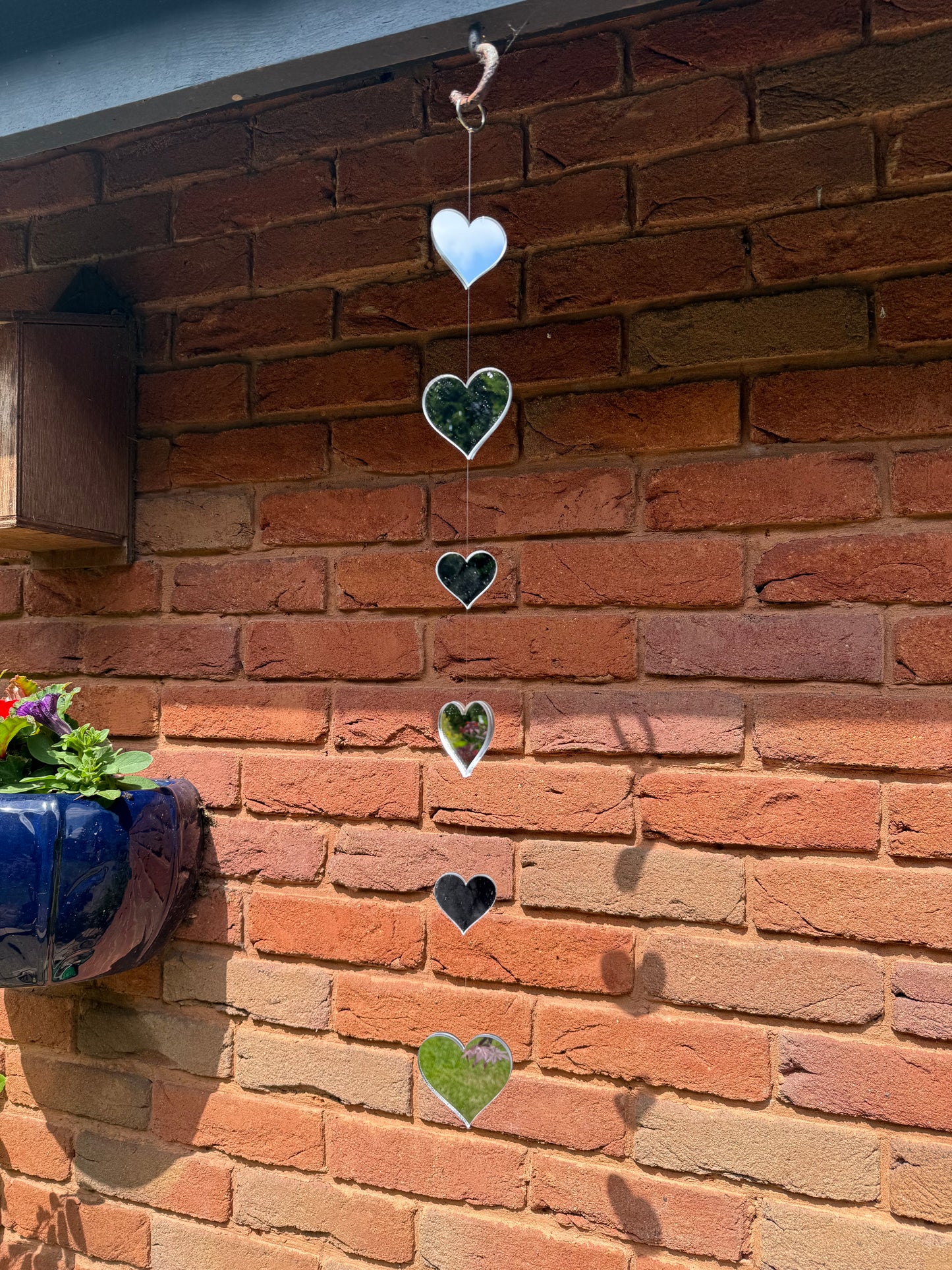 Mirror Heart Sun Catcher