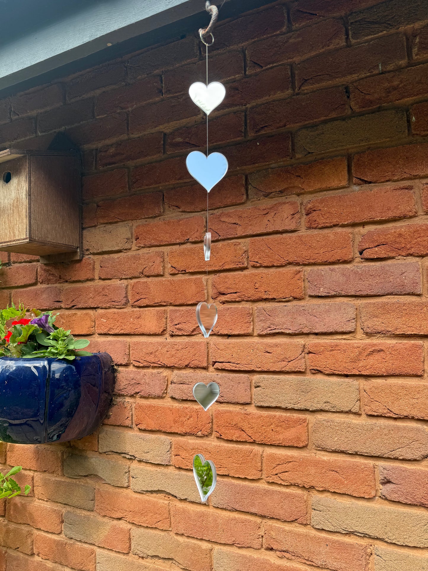 Mirror Heart Sun Catcher