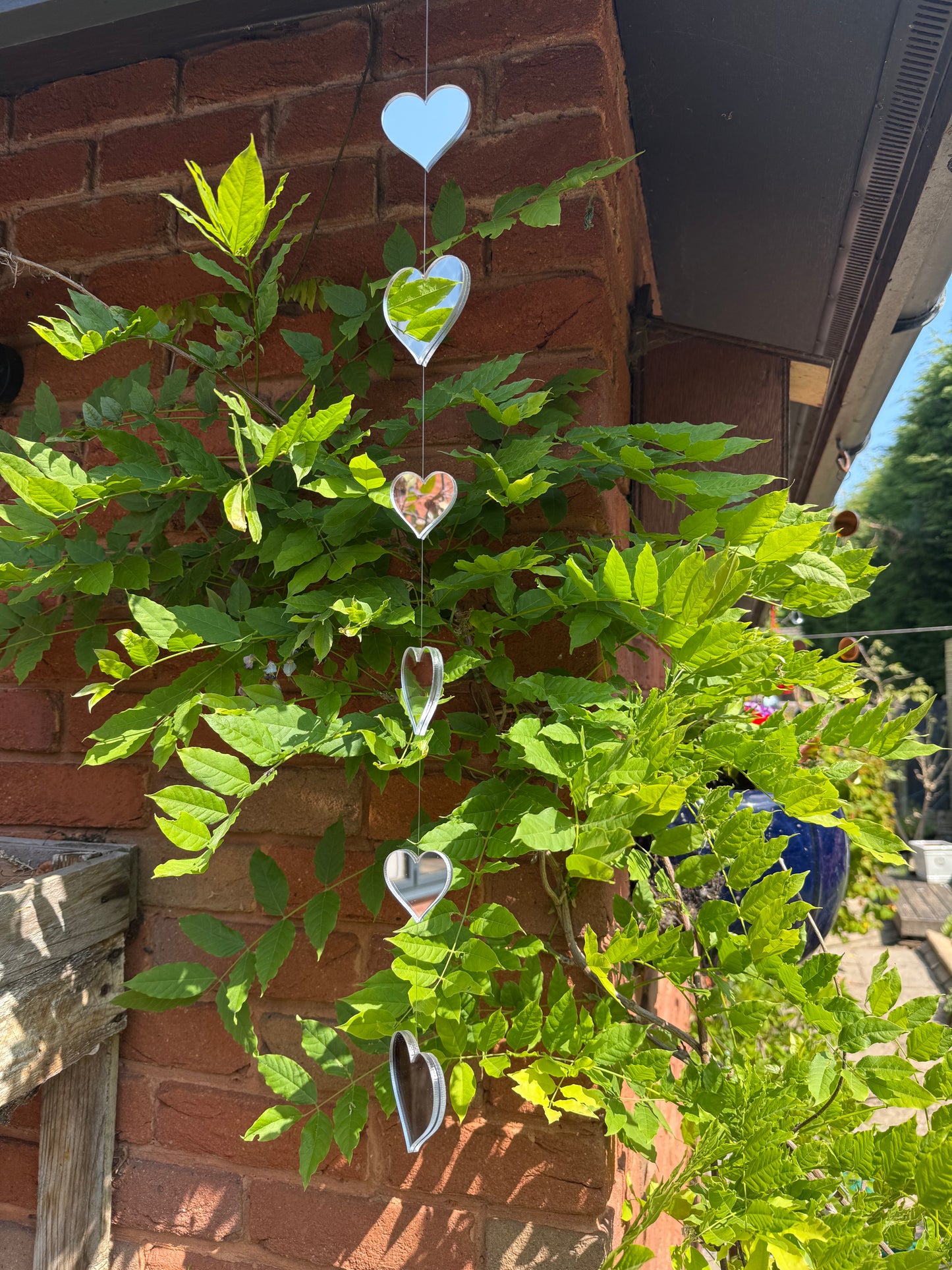 Mirror Heart Sun Catcher