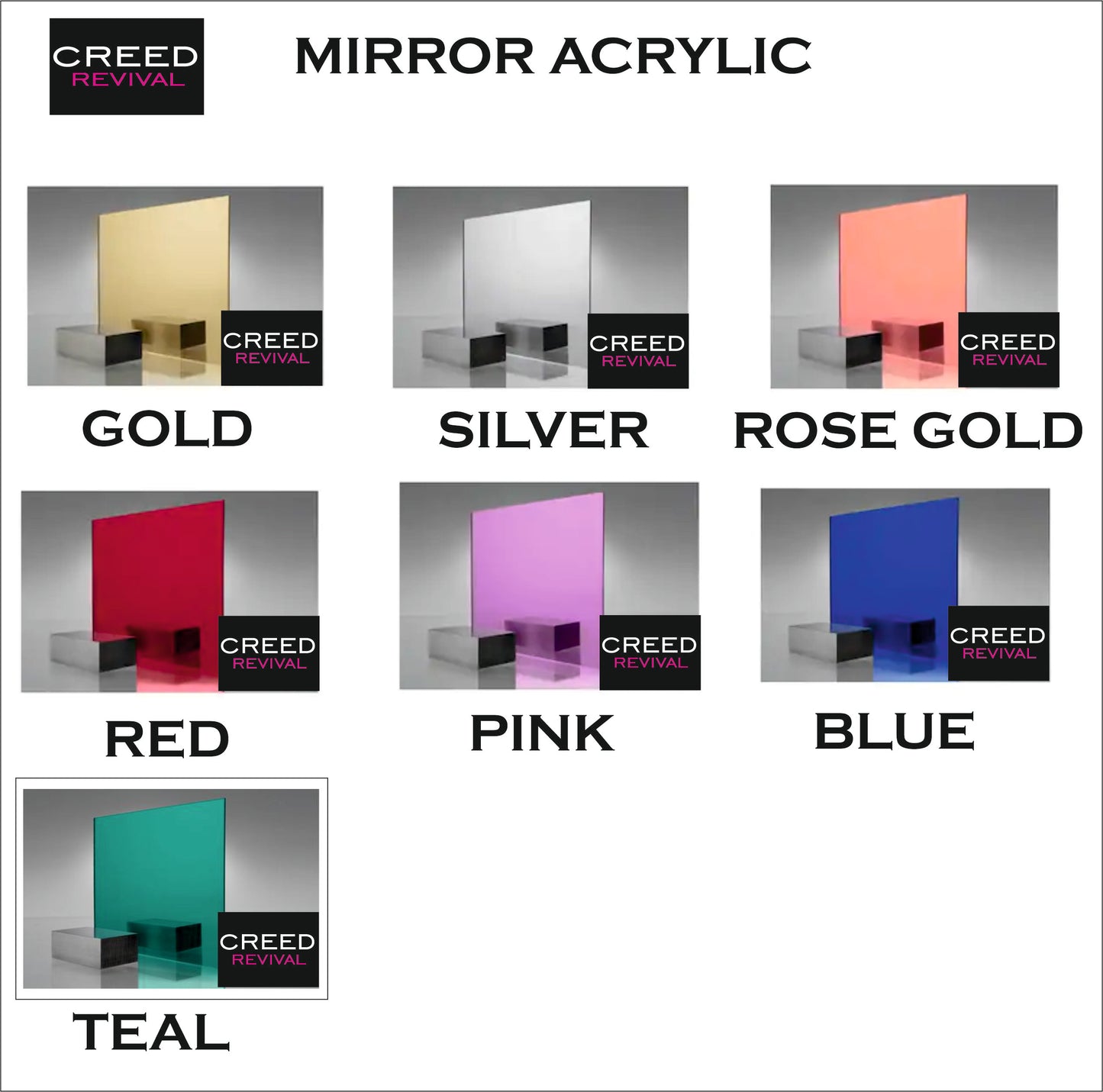 Mirror acrylic lips  - Acrylic - Choose your size