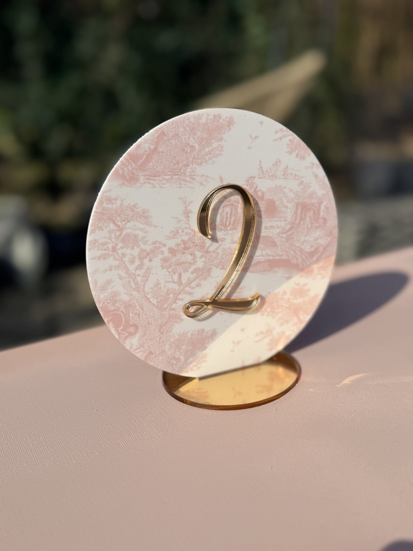 Wedding Table Numbers