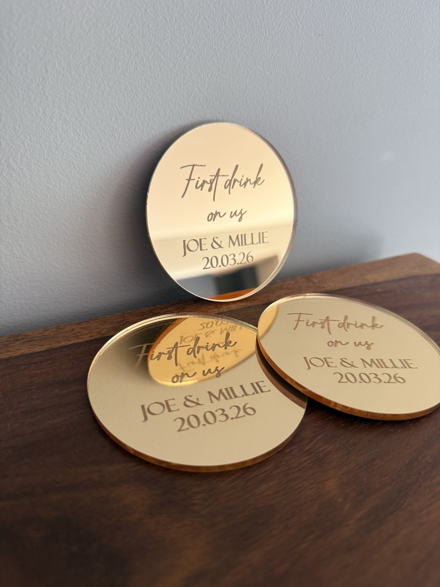Wedding Drinks Tokens