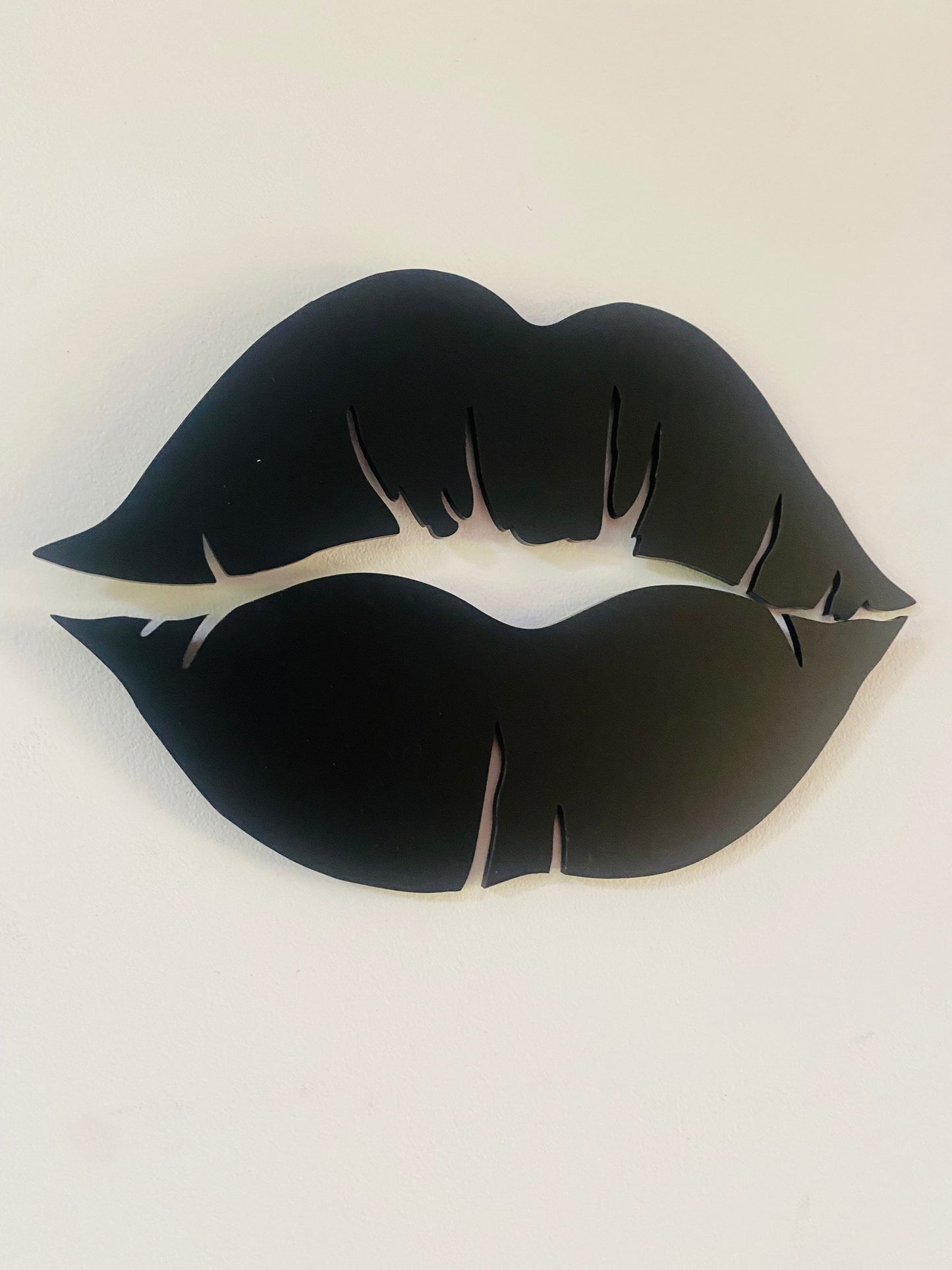 Acrylic lips  - Acrylic - Lip Decor - Wall decor - wall lips - Multiple Colour Options