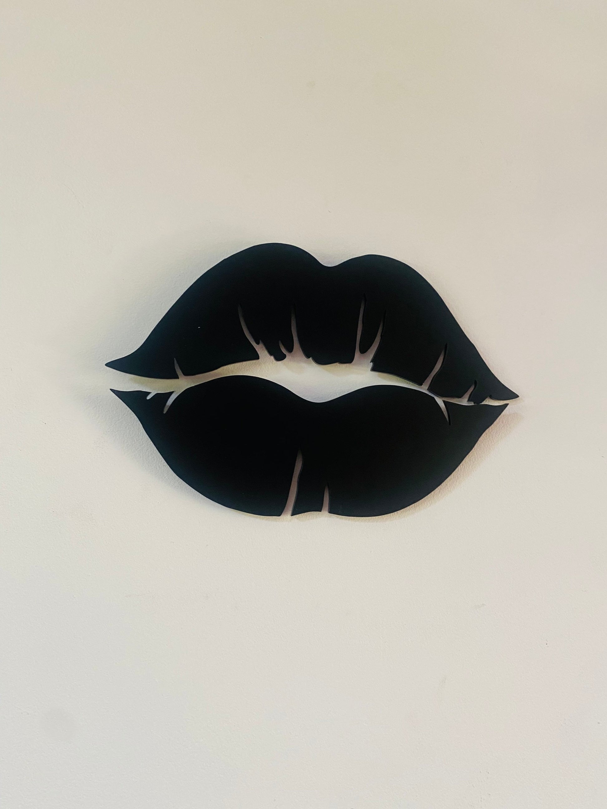 Acrylic lips  - Acrylic - Lip Decor - Wall decor - wall lips - Multiple Colour Options