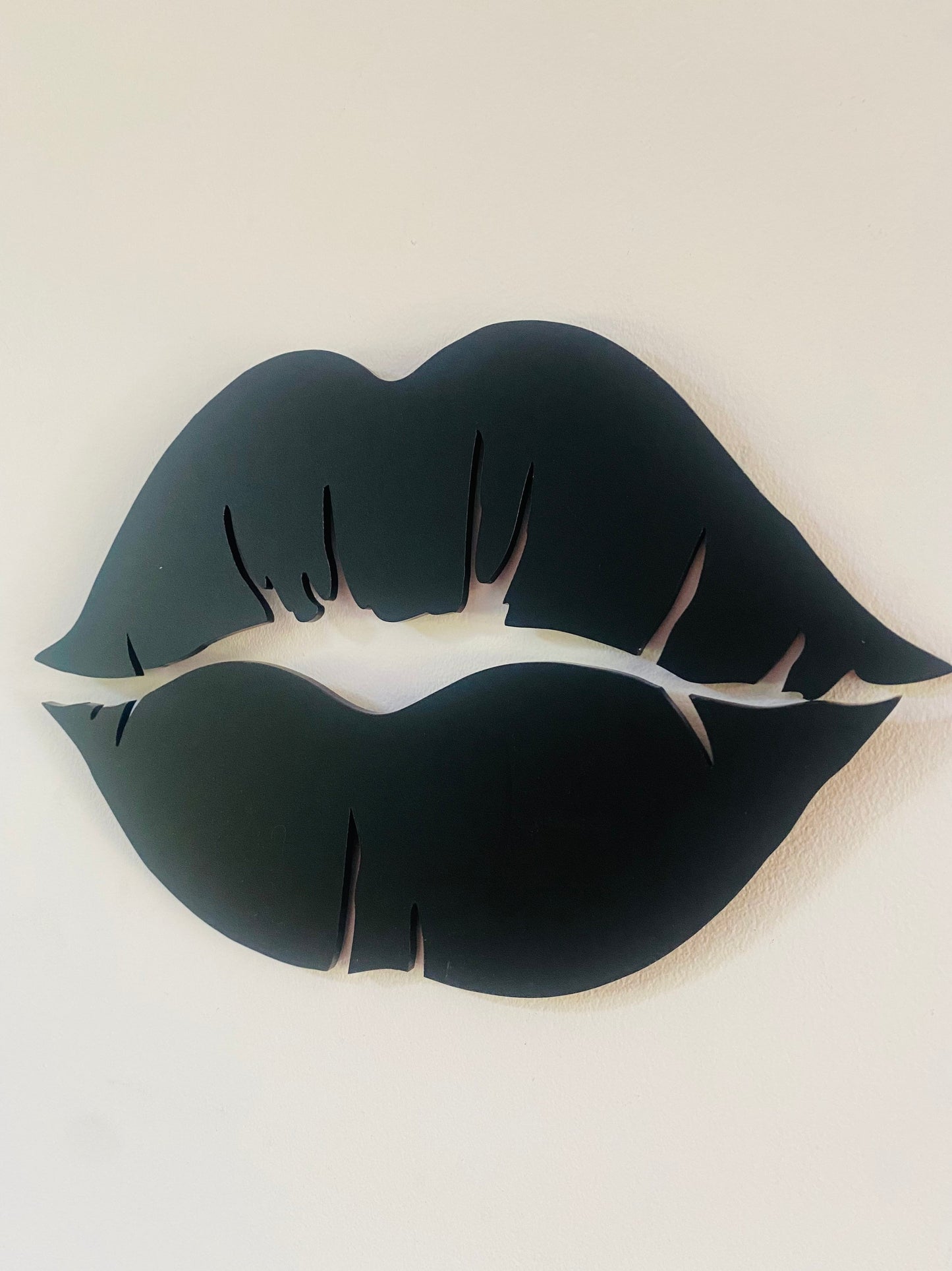 Acrylic lips  - Acrylic - Lip Decor - Wall decor - wall lips - Multiple Colour Options