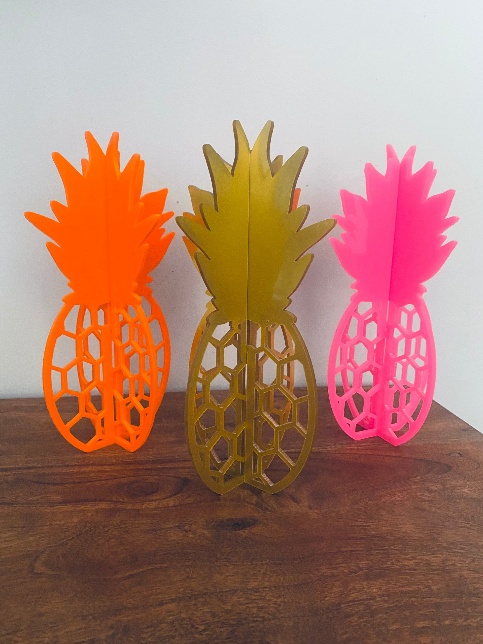 Pineapple ornament - laser cut - pineapple decor