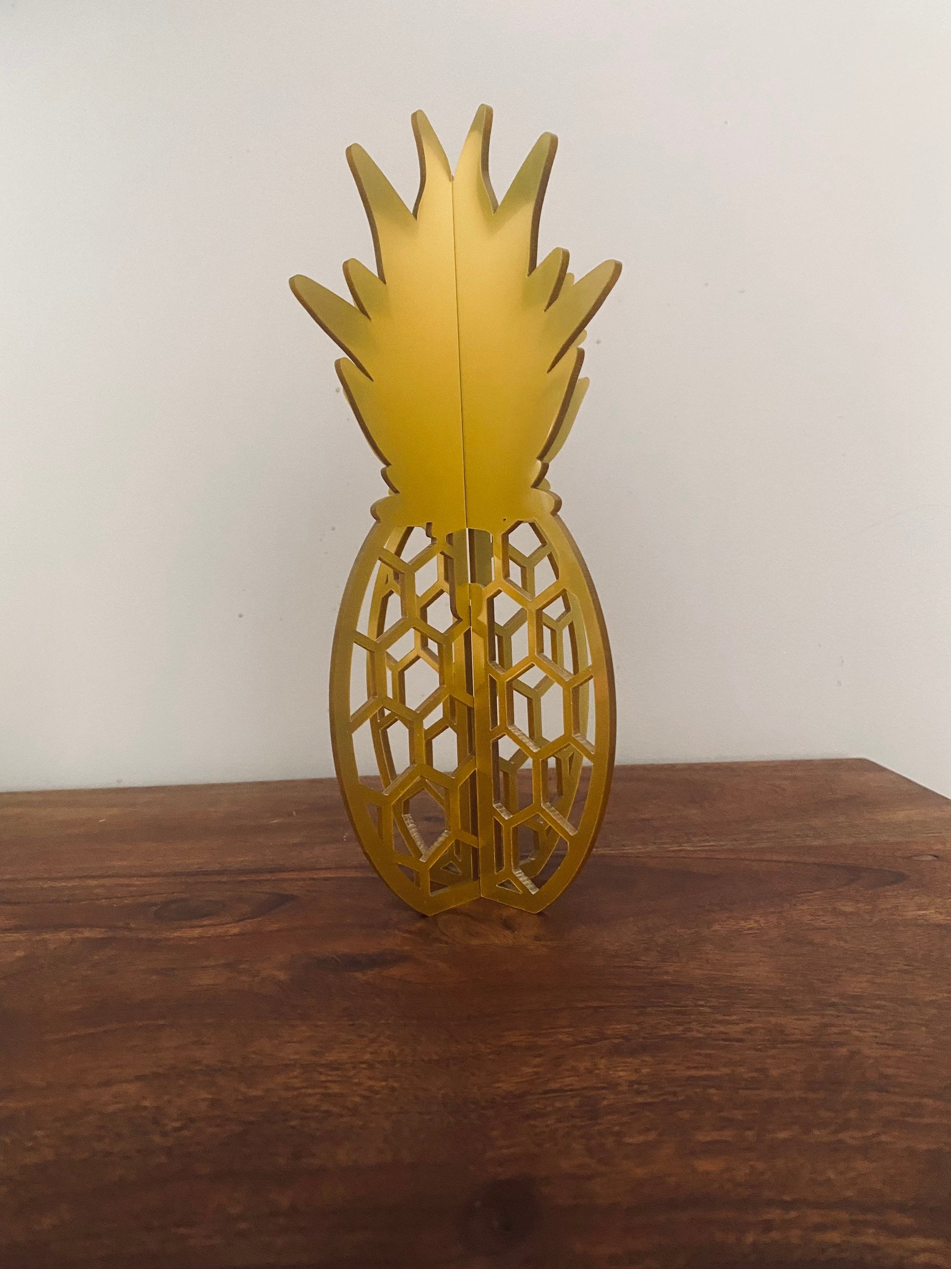 Pineapple ornament - laser cut - pineapple decor