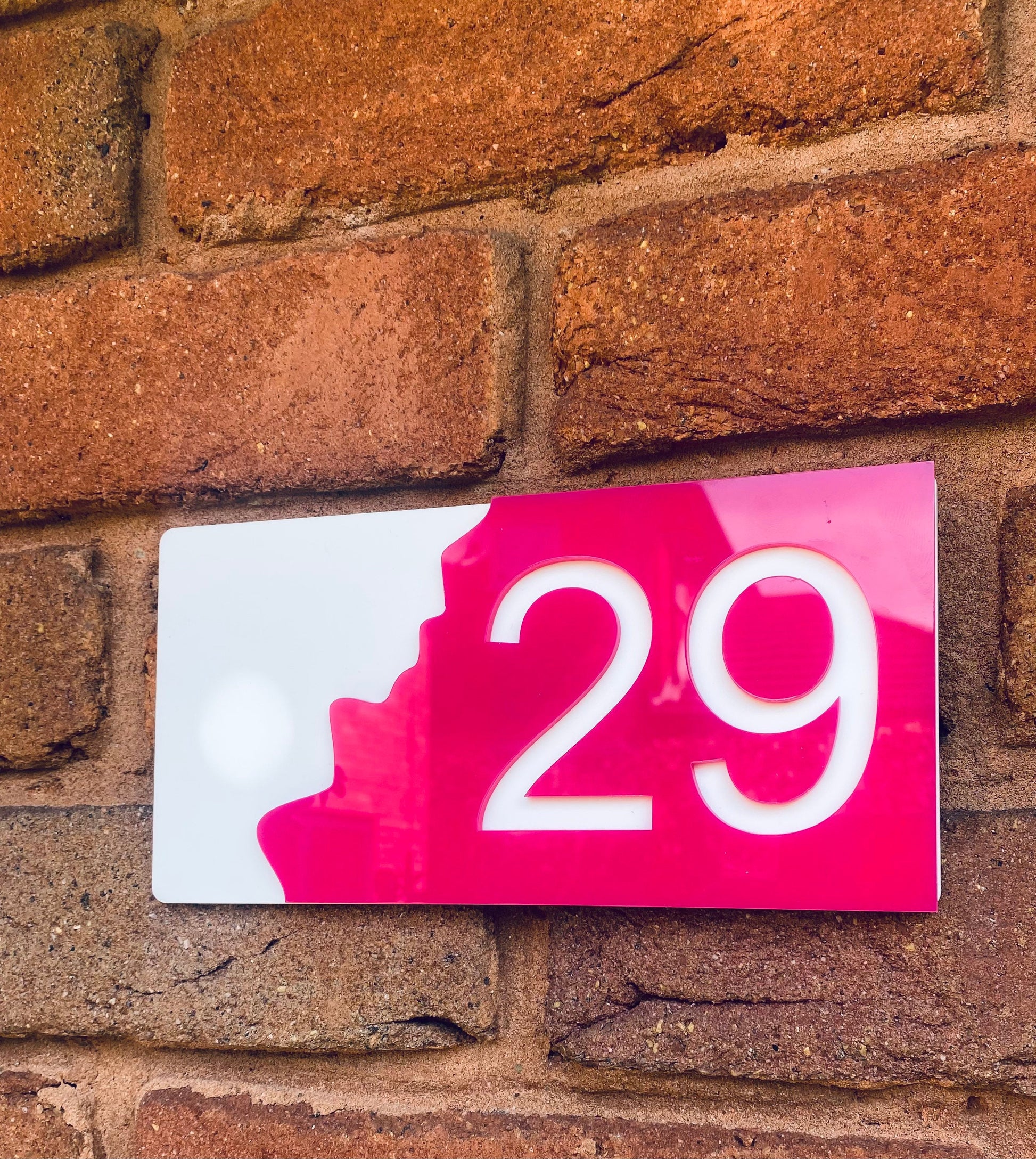 HOUSE SIGN, house numbers, acrylic house numbers